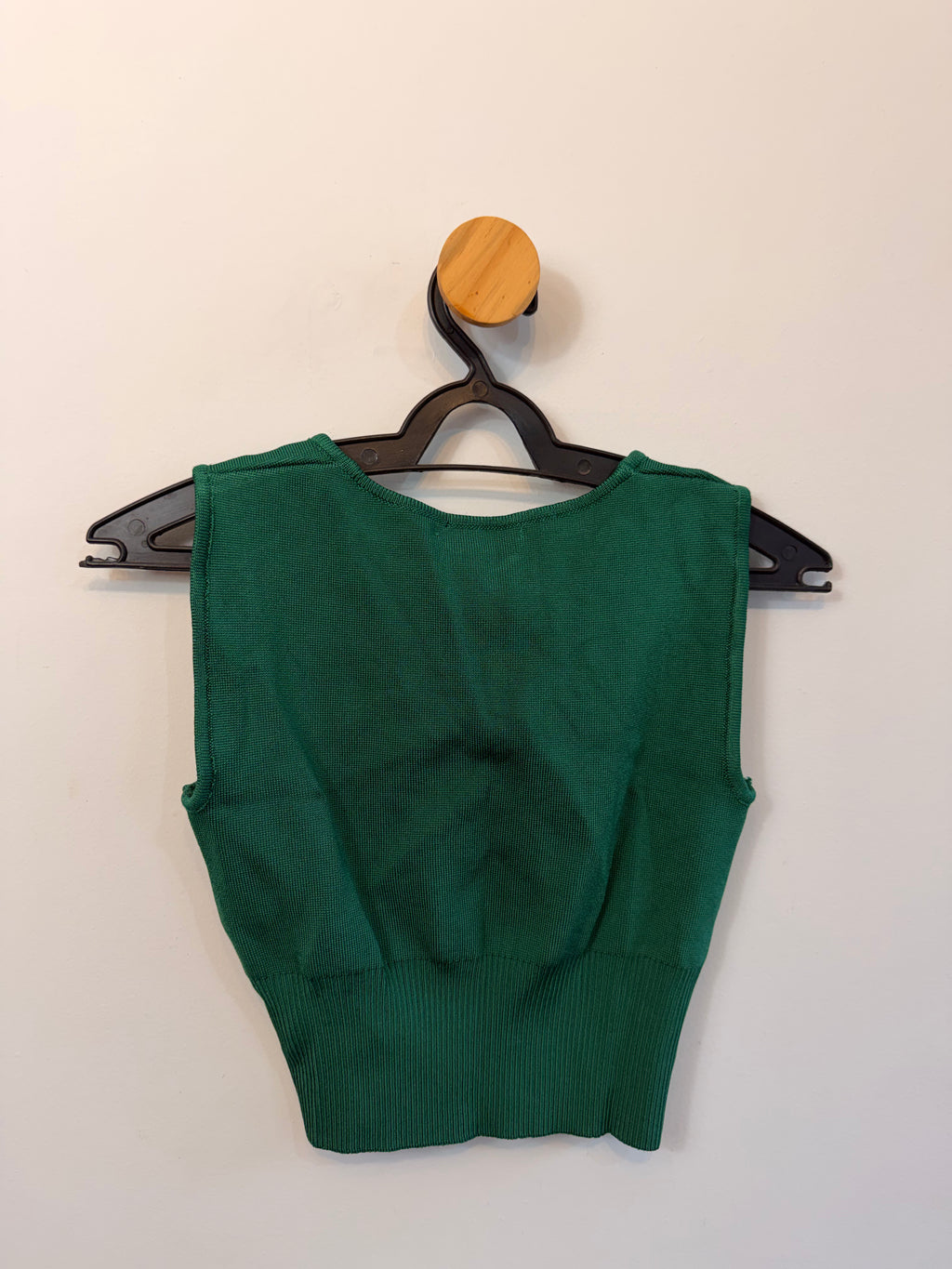 Cropped em Malha Verde Primart