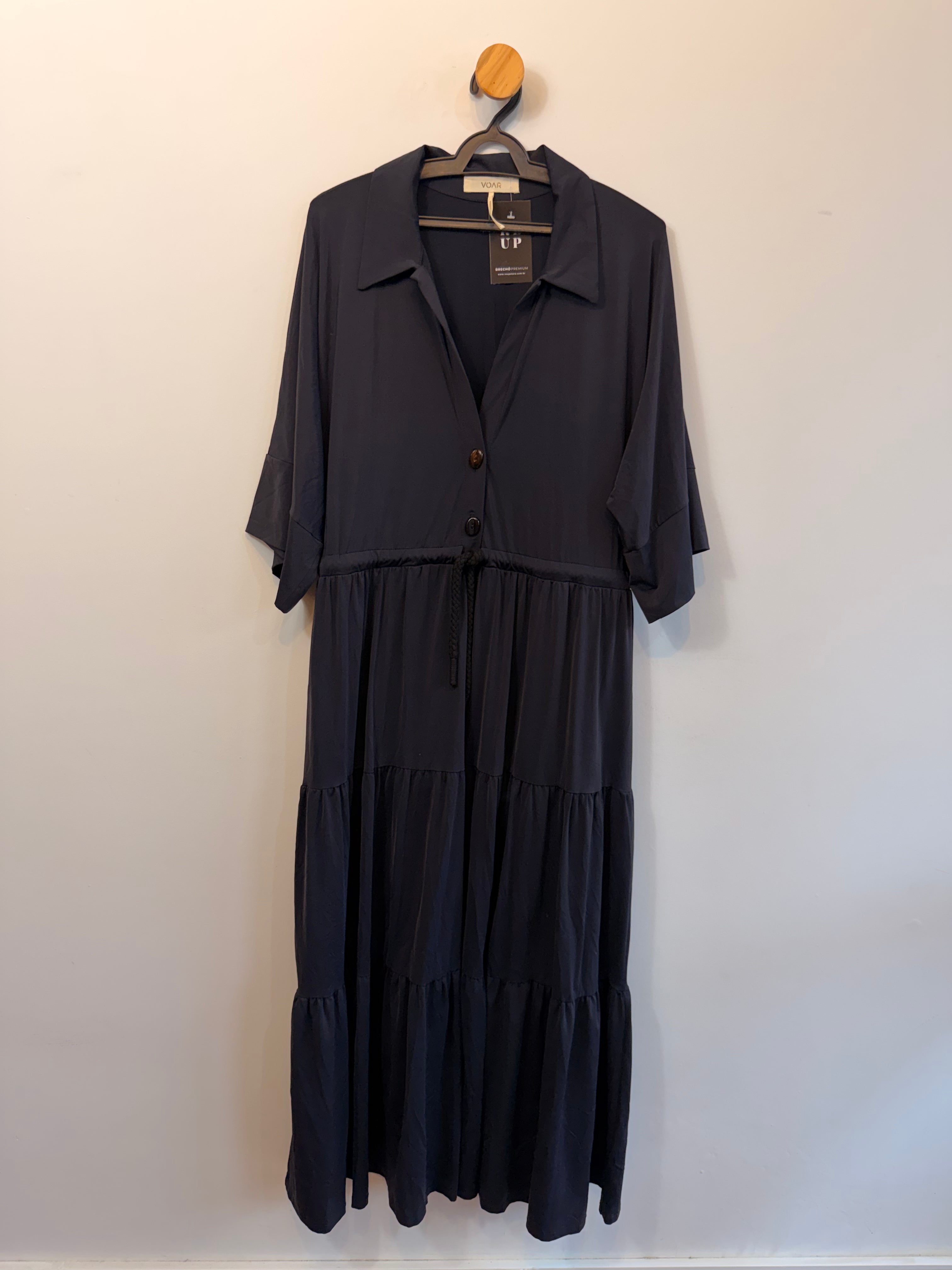 Vestido Preto Voar