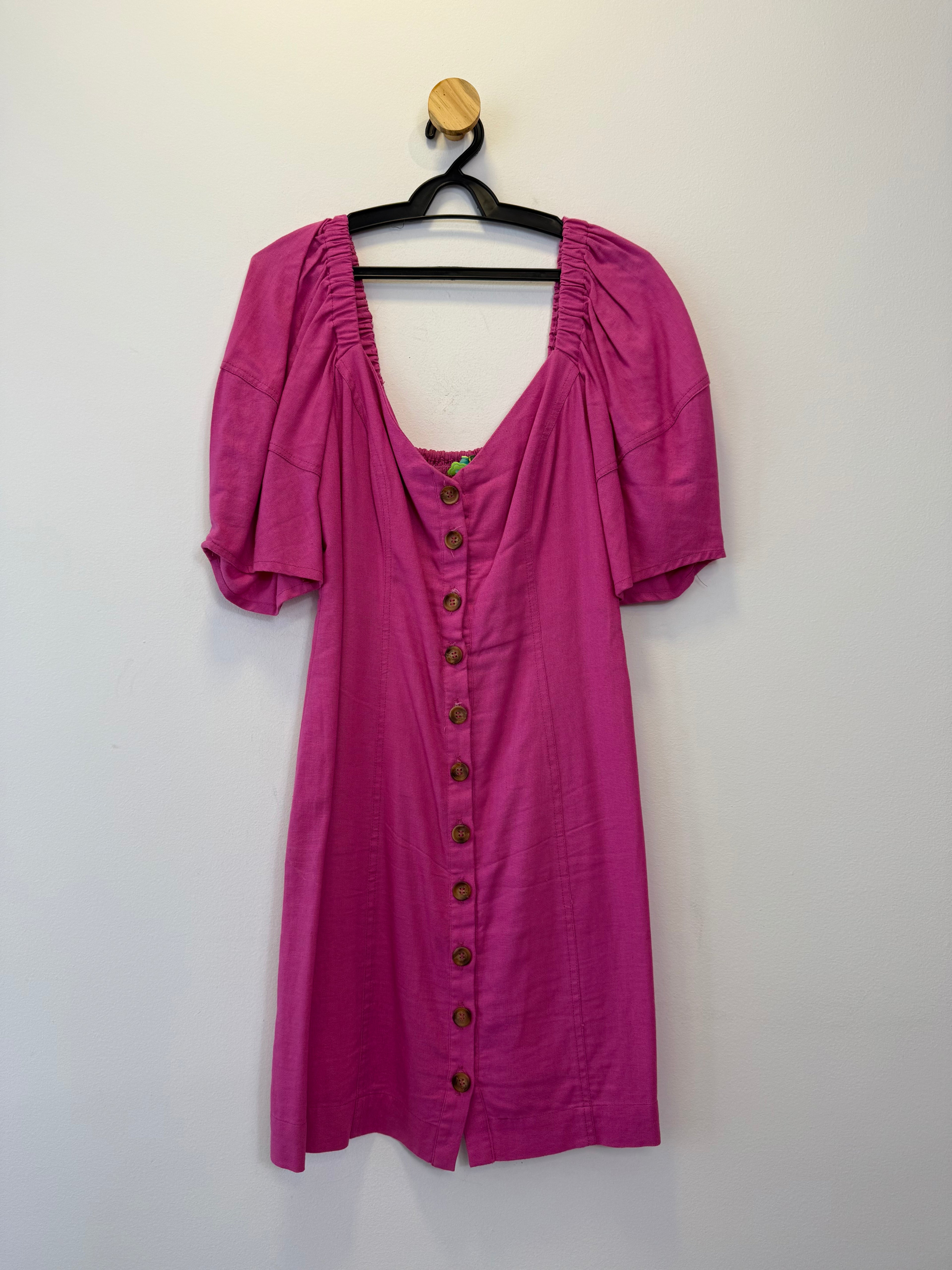 Vestido Curto Rosa