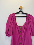 Vestido Curto Rosa