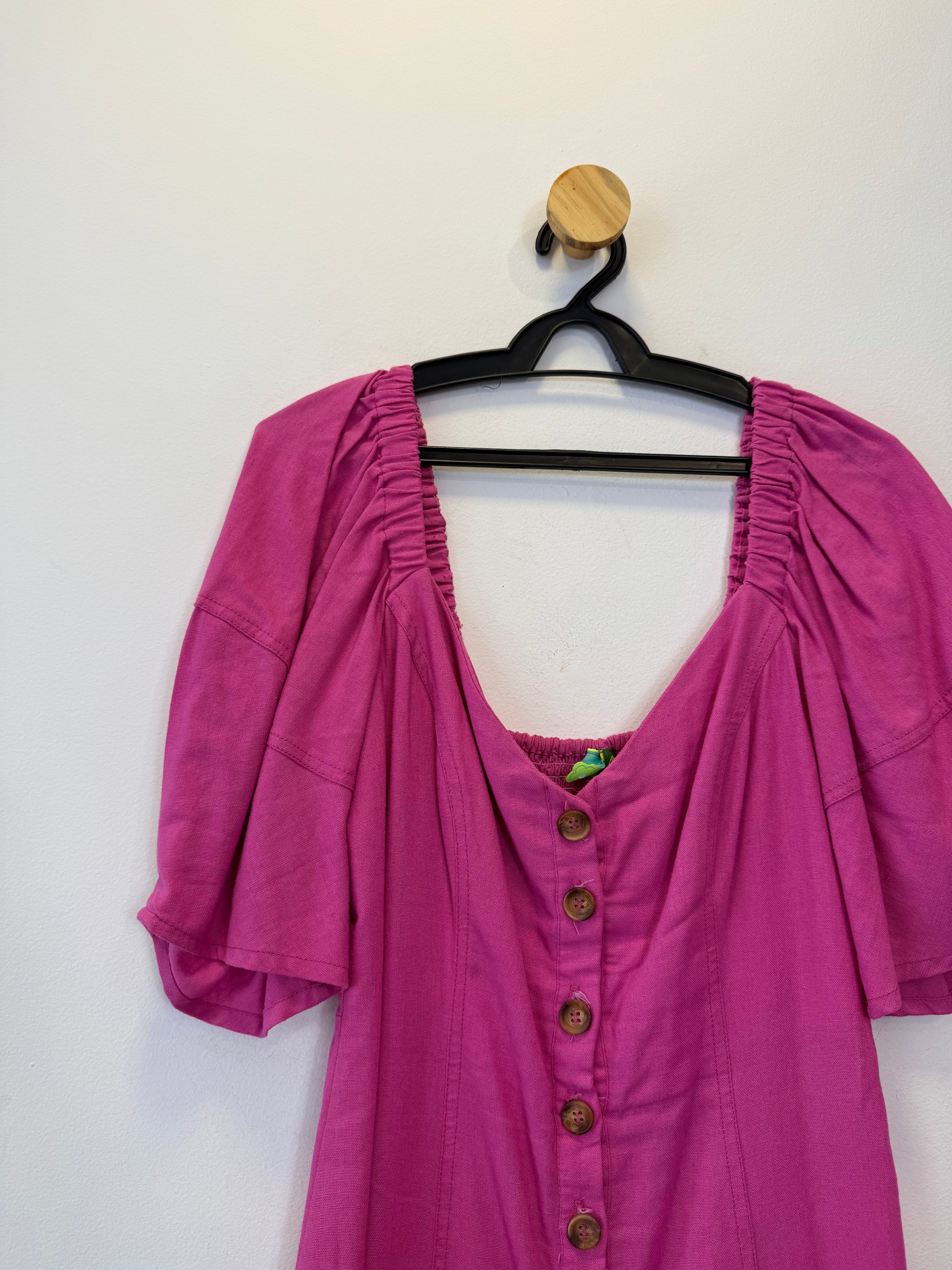 Vestido Curto Rosa