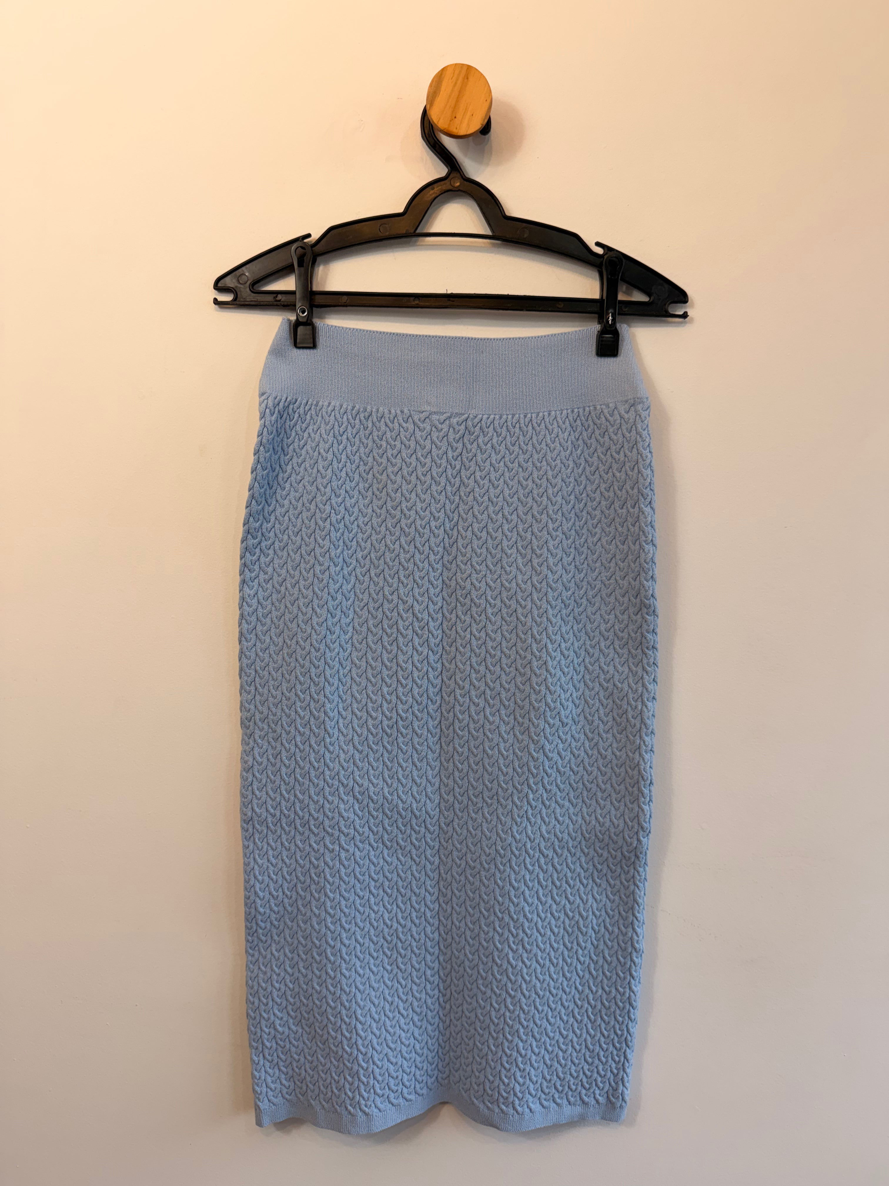 Conjunto de Tricot Azul Anselmi