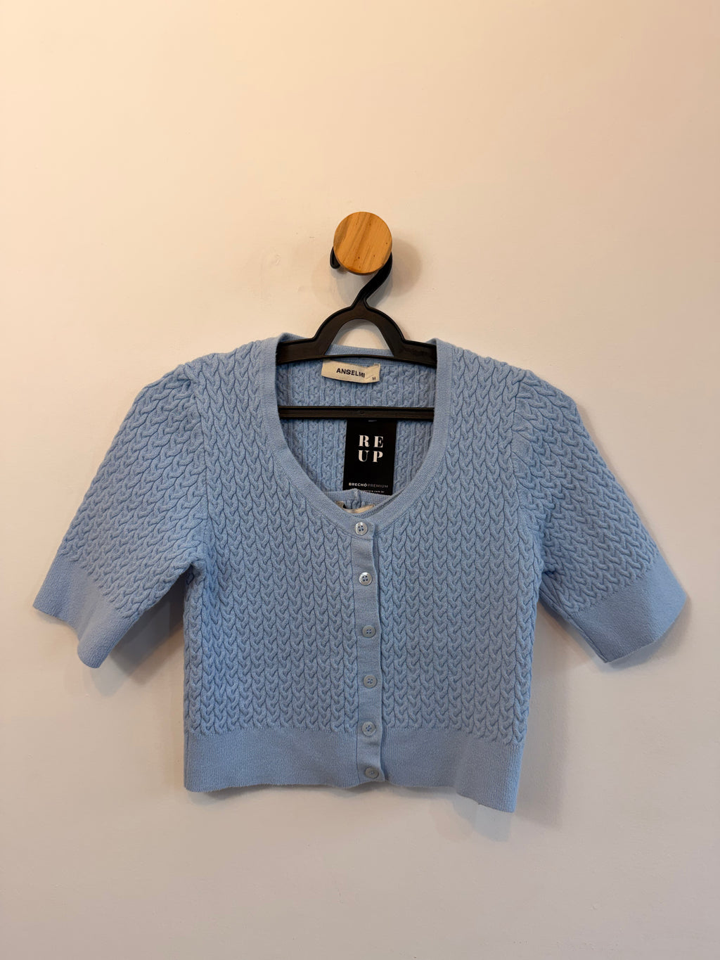 Conjunto de Tricot Azul Anselmi
