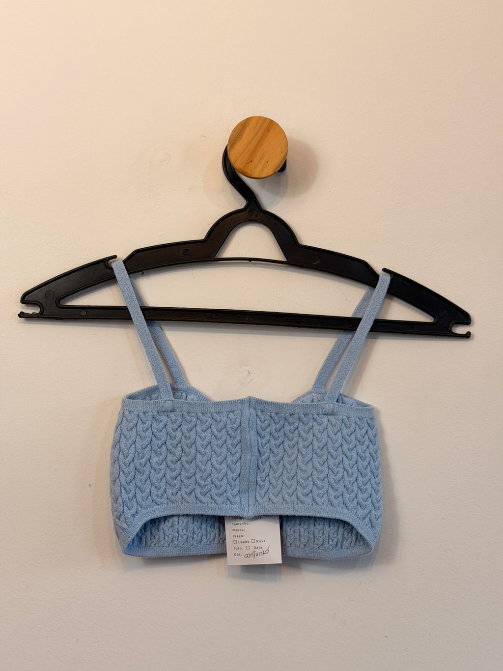 Conjunto de Tricot Azul Anselmi