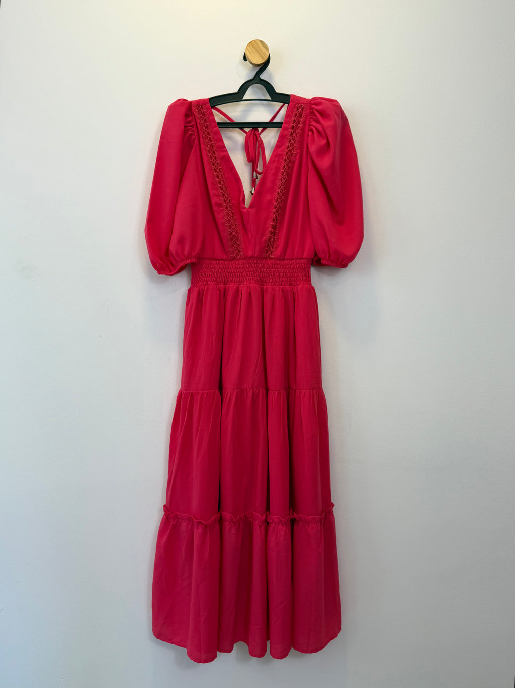 Vestido Longo Coral