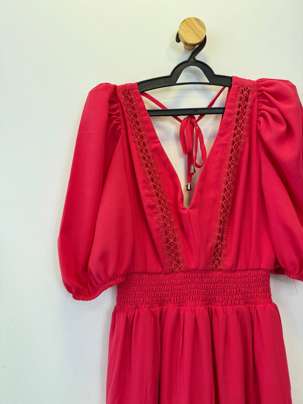 Vestido Longo Coral