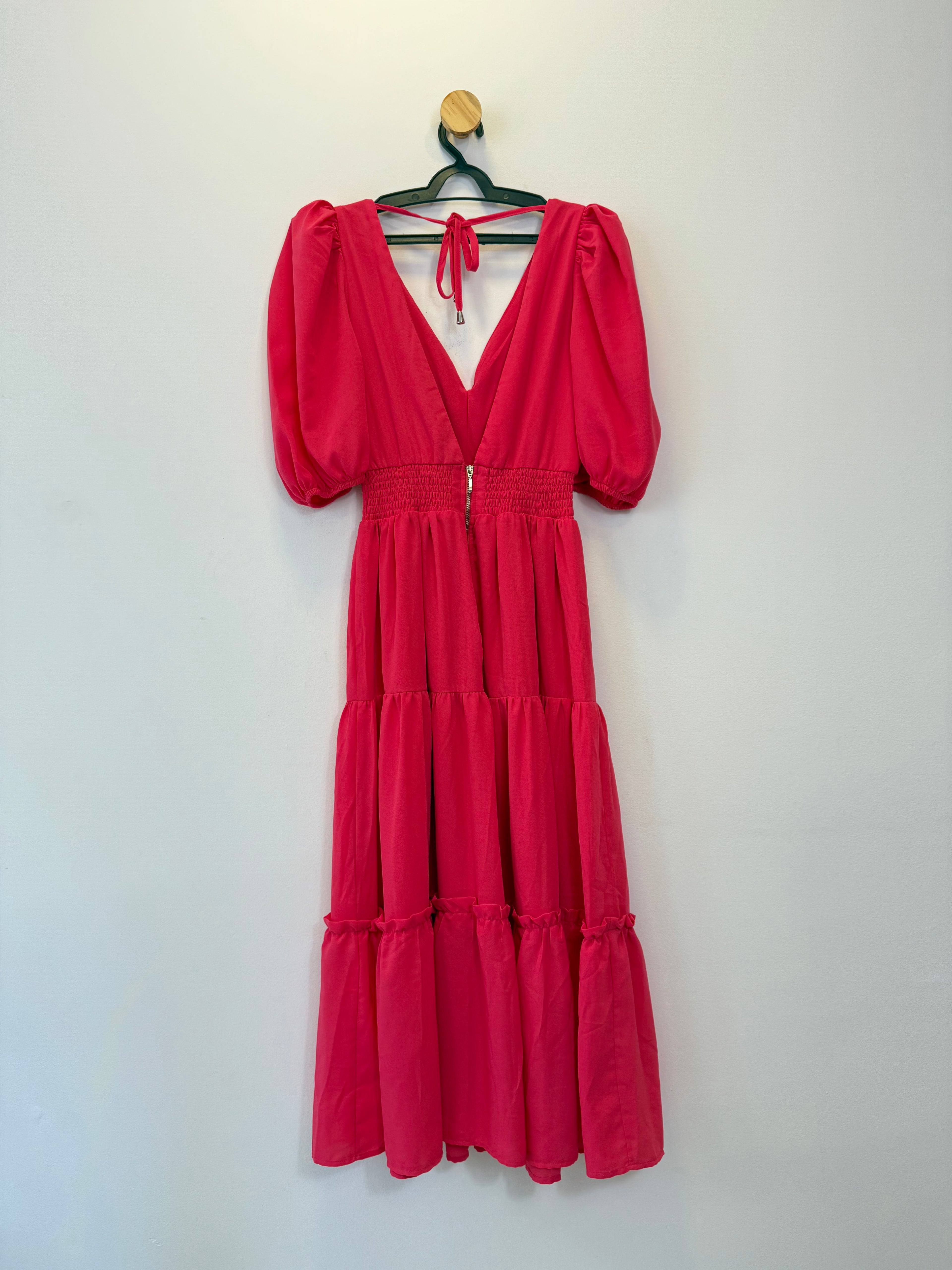 Vestido Longo Coral