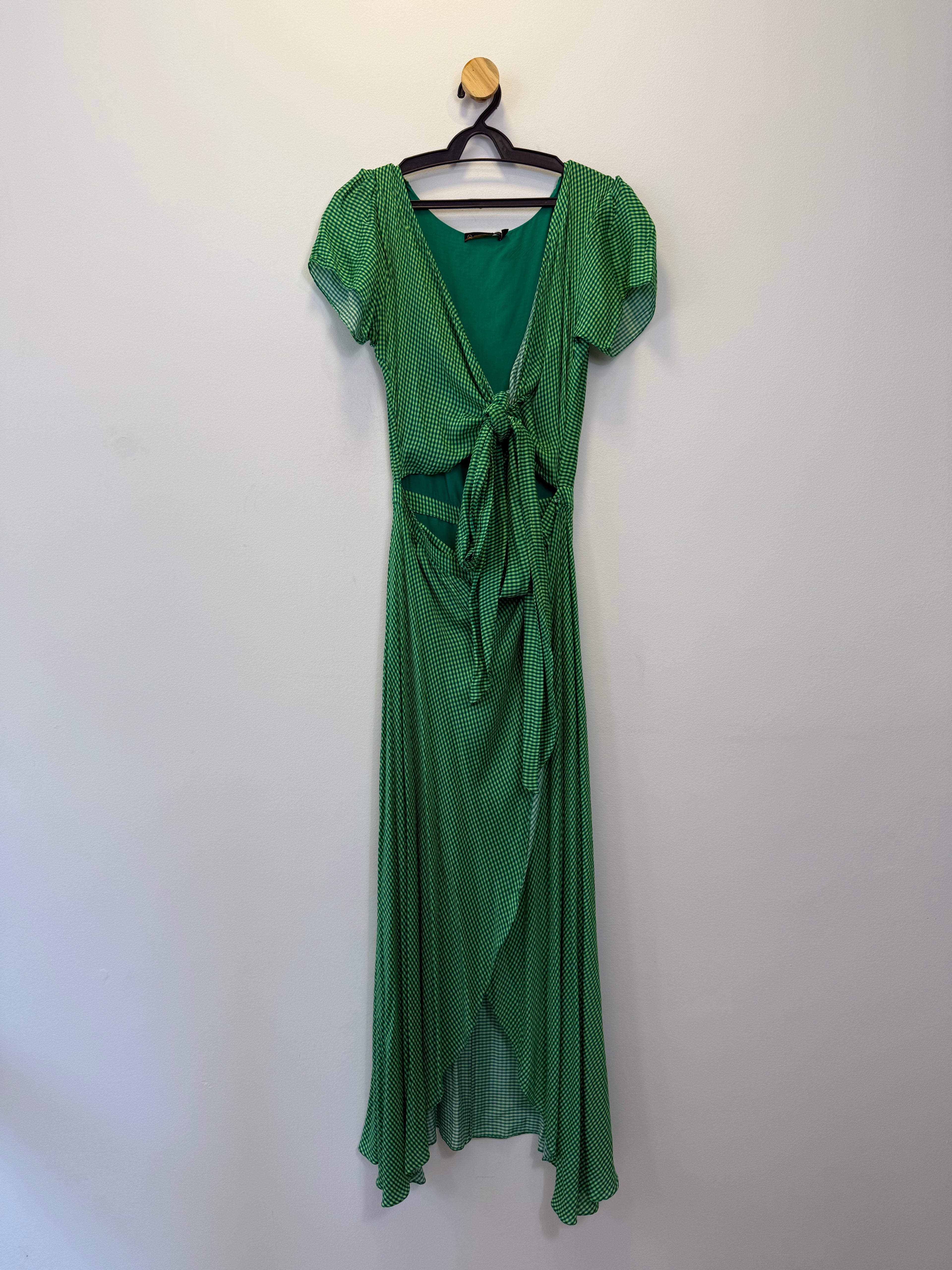 Vestido Xadrez Verde