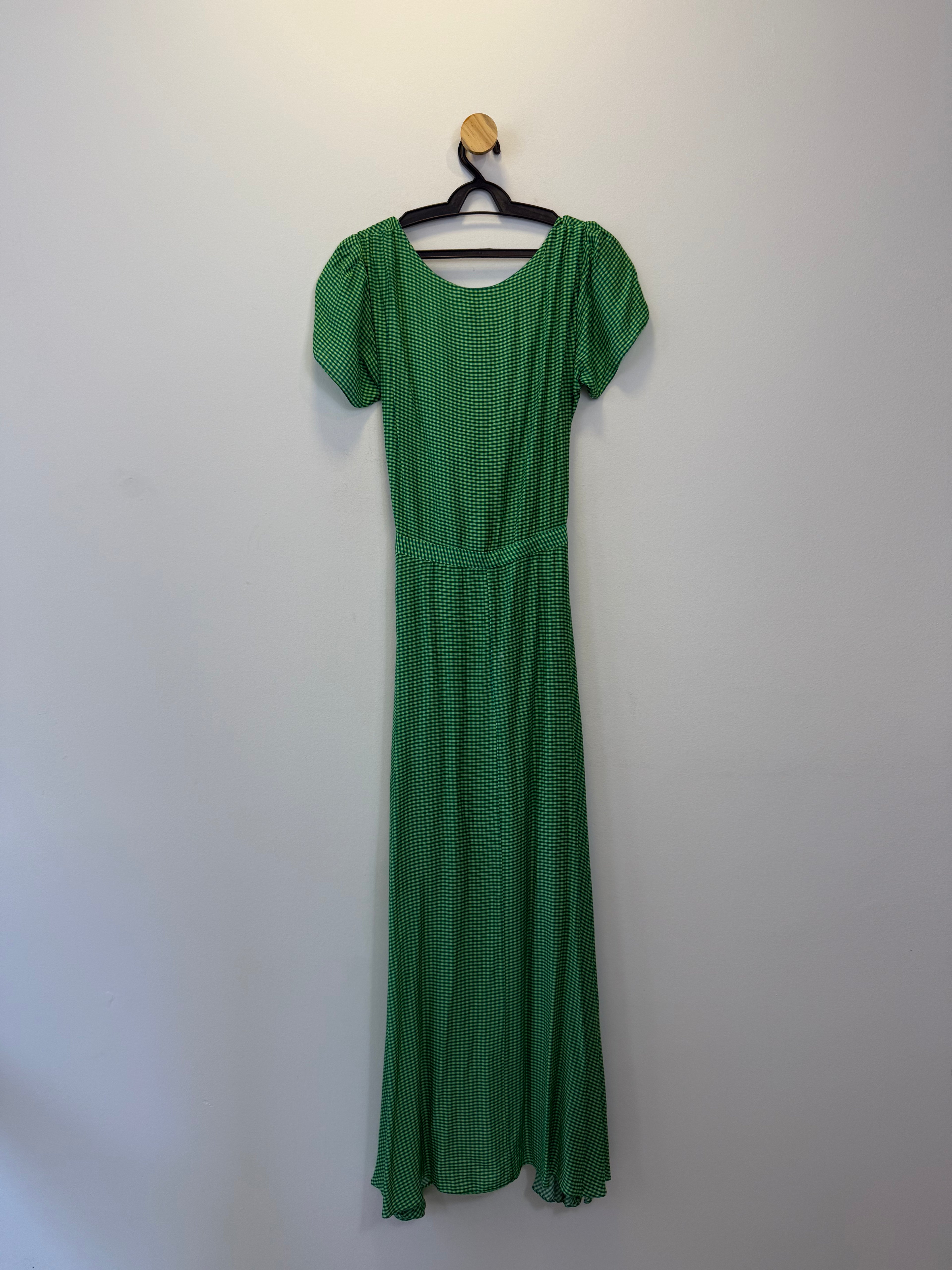Vestido Xadrez Verde