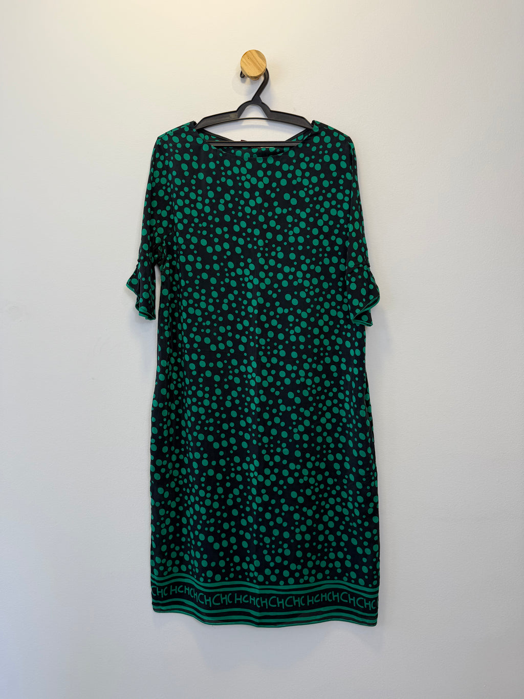 Vestido Esferas Verde