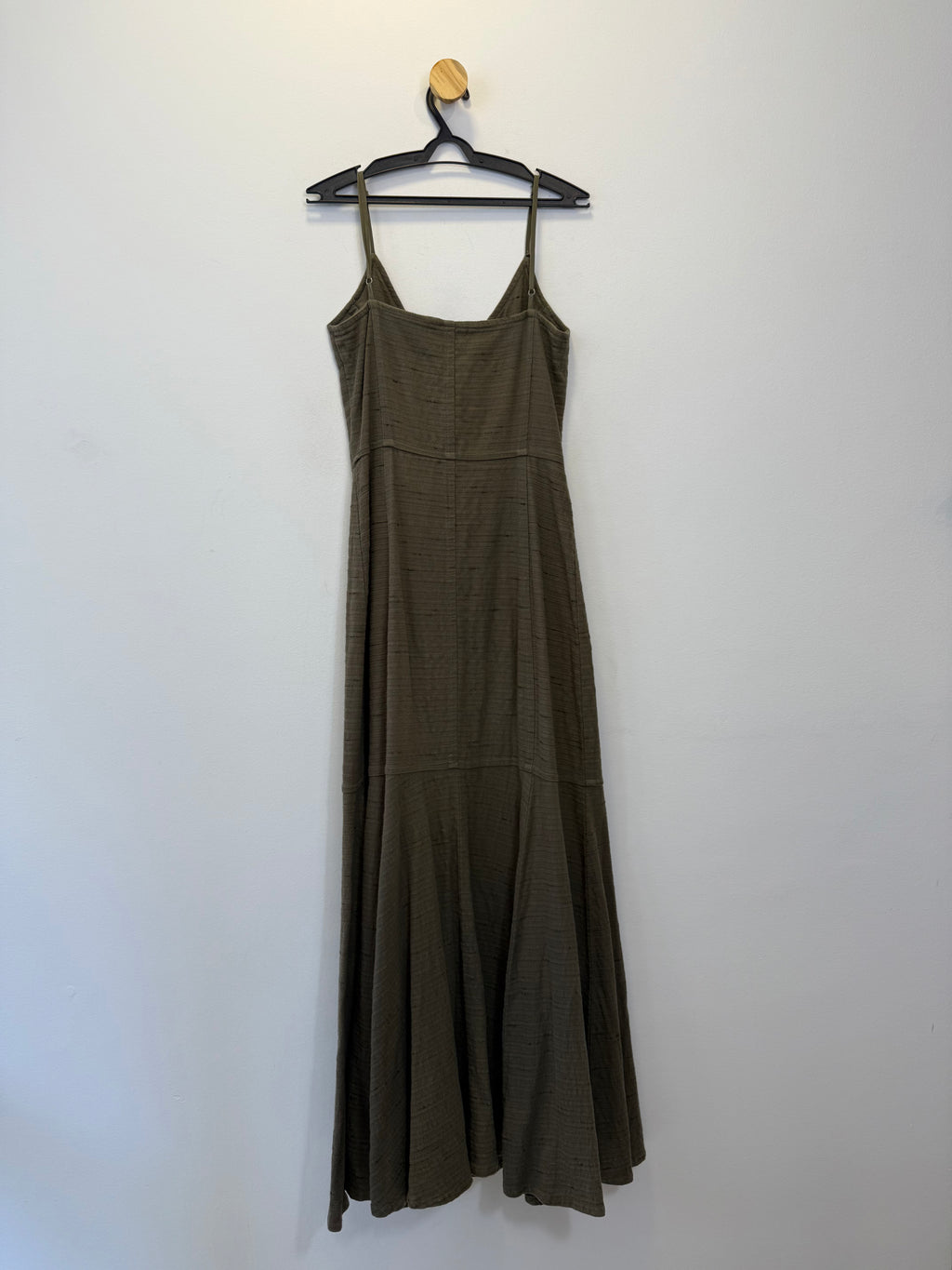 Vestido Midi Verde Musgo