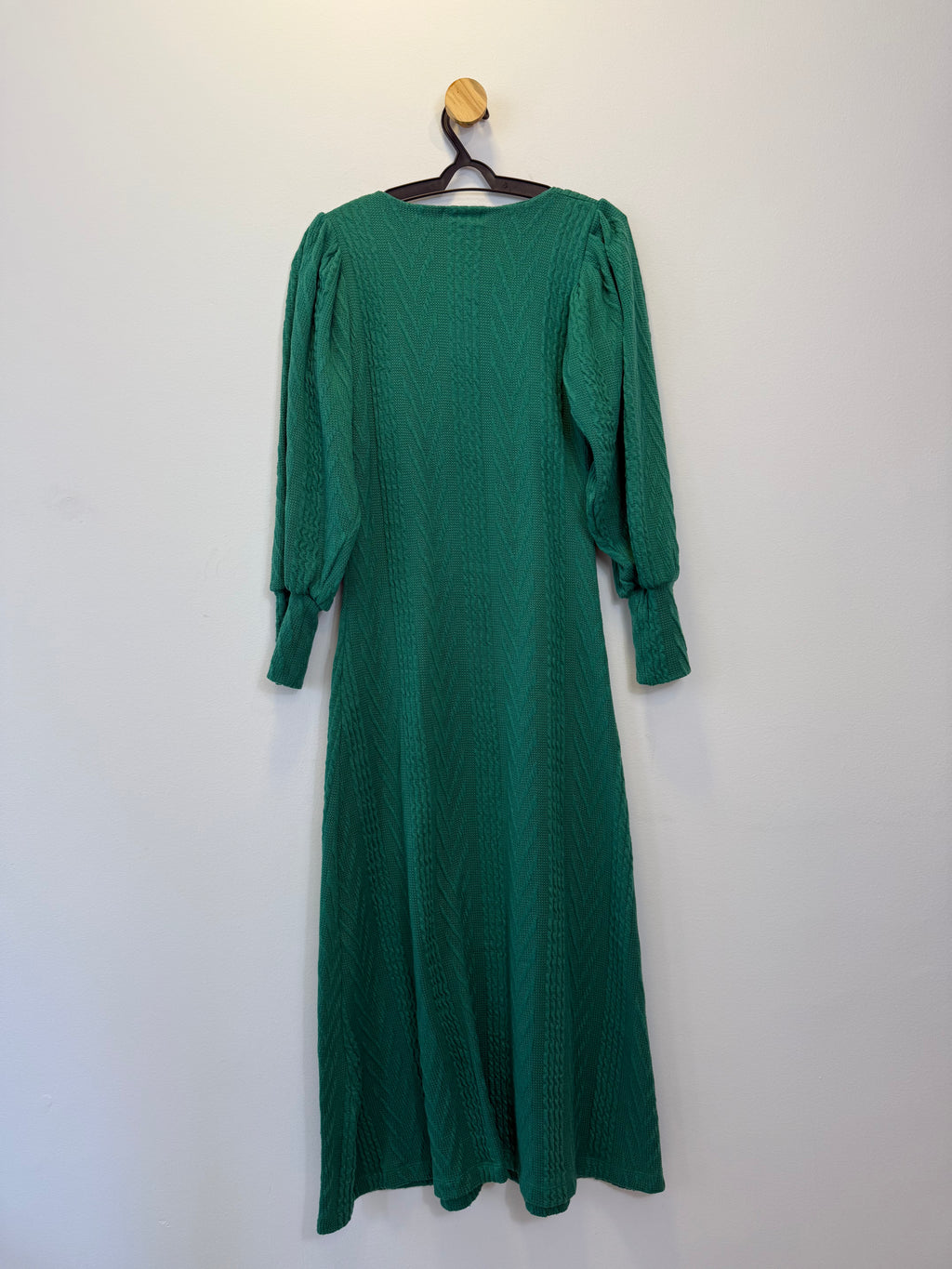 Vestido Manga Princesa Verde