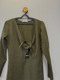 Vestido Mescla Verde Musgo
