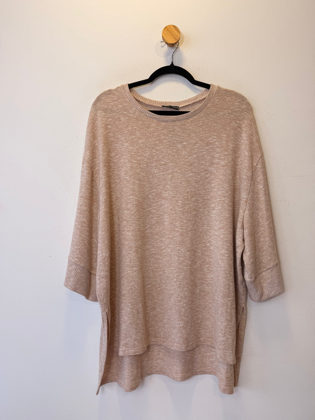 Blusa em Malha Rosa Zara