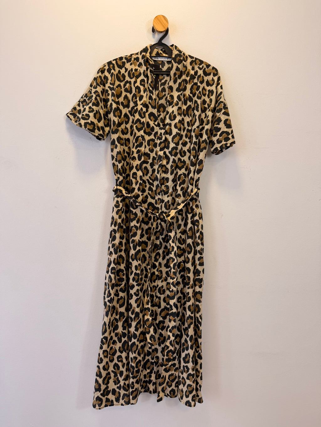 Vestido Animal Print Zara
