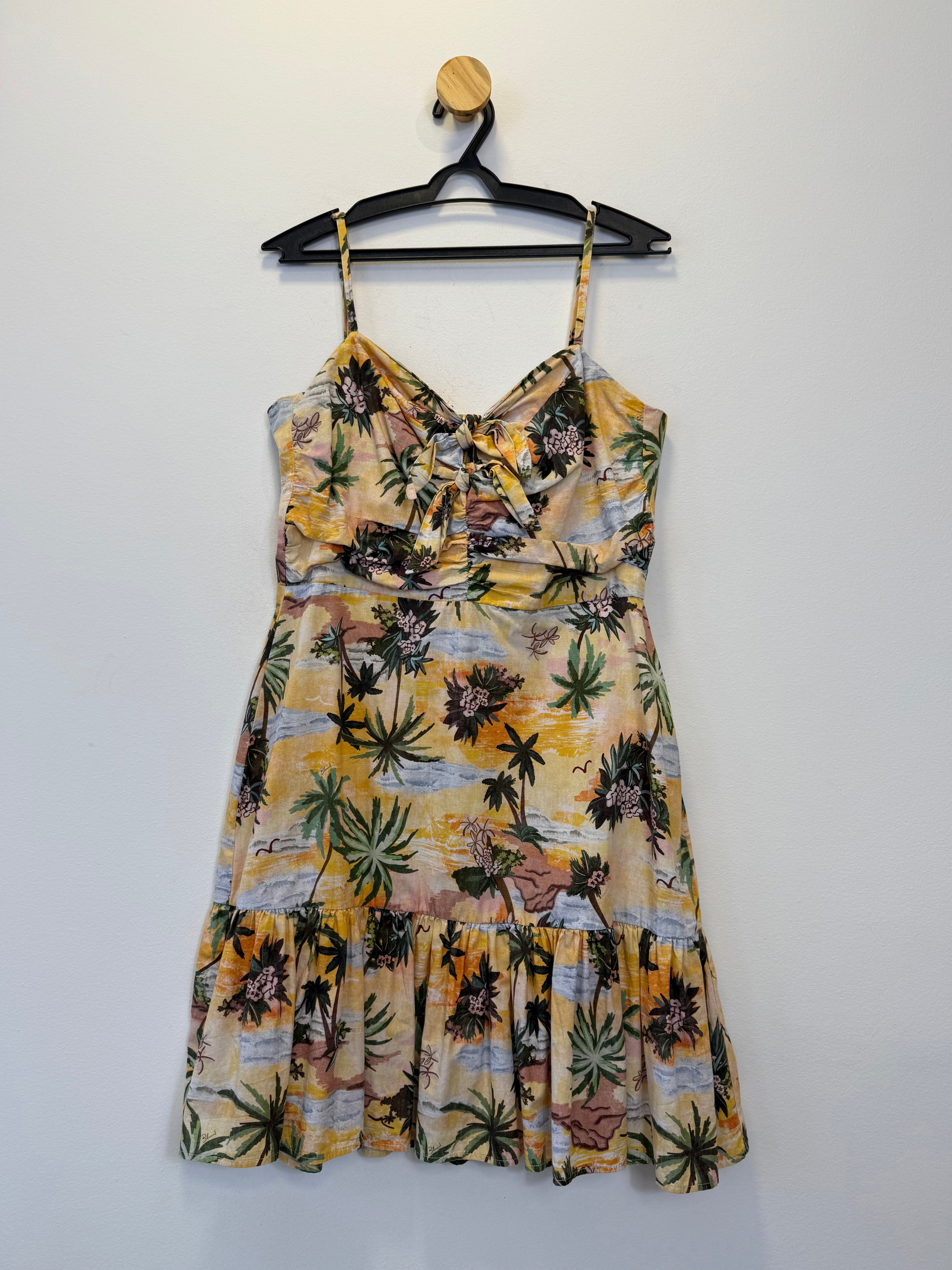 Vestido Estampa Tropical