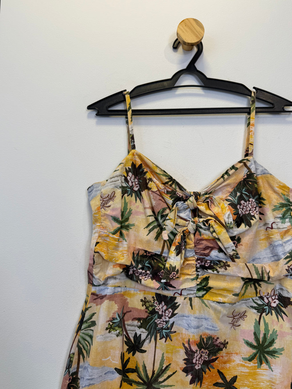 Vestido Estampa Tropical