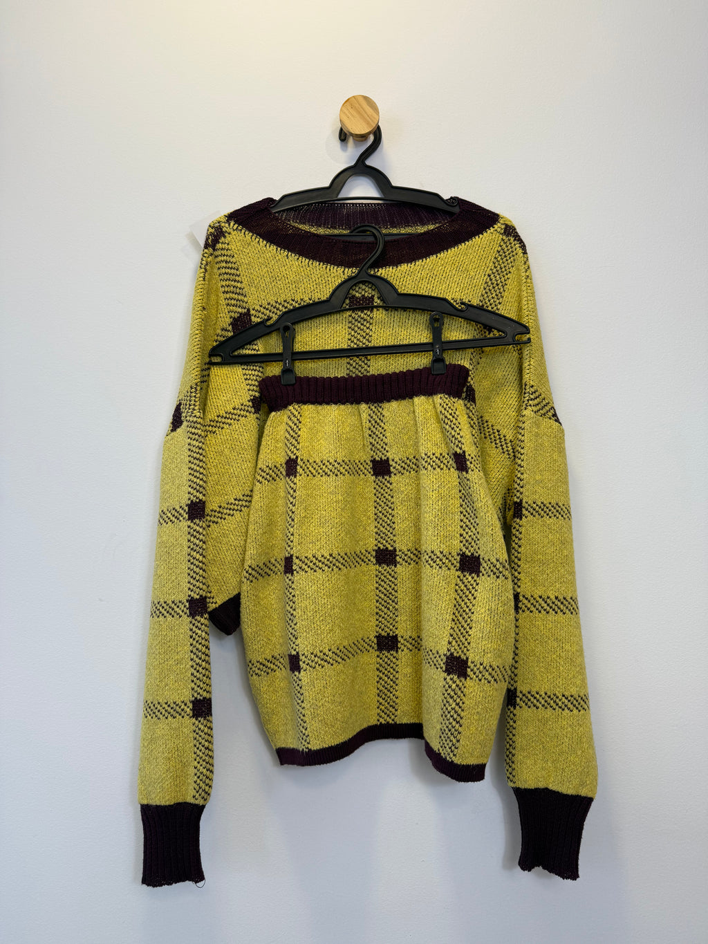 Conjunto Xadrez Amarelo