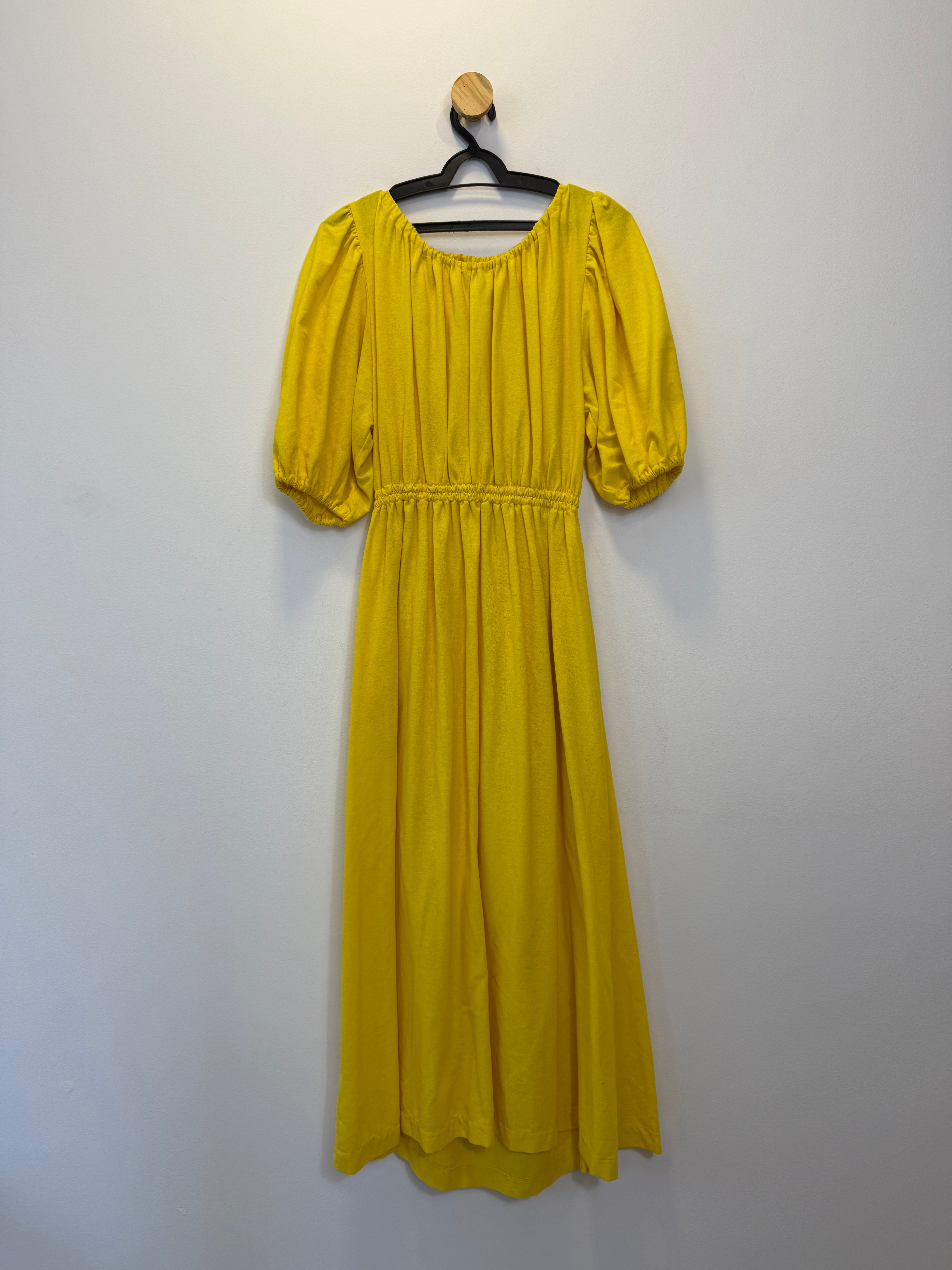 Vestido Evasê Amarelo