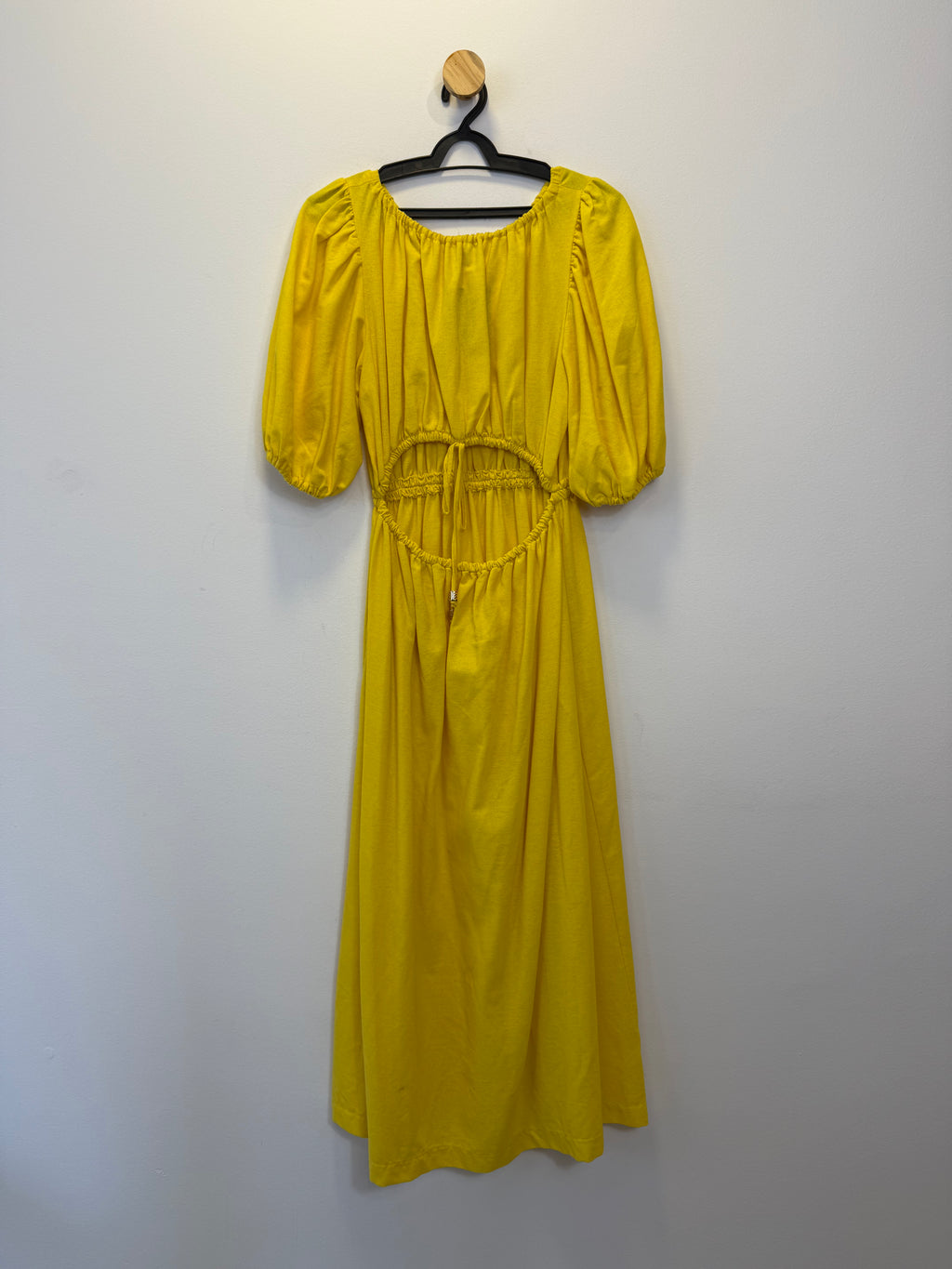 Vestido Evasê Amarelo