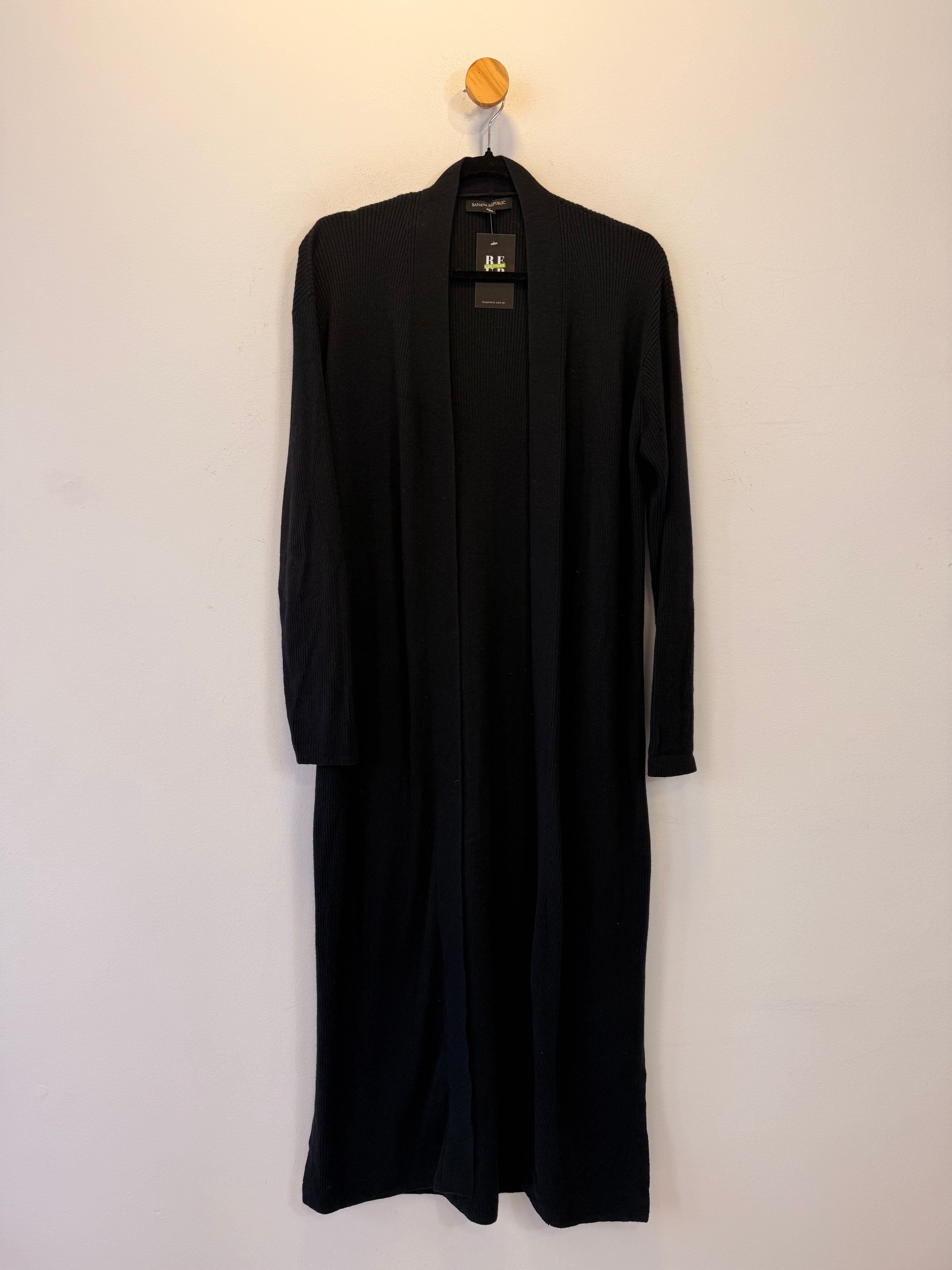 Casaco Preto de Tricot Banana Republic