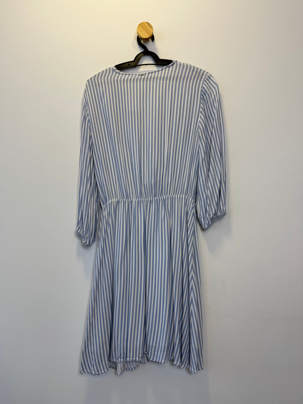 Vestido Listrado Azul