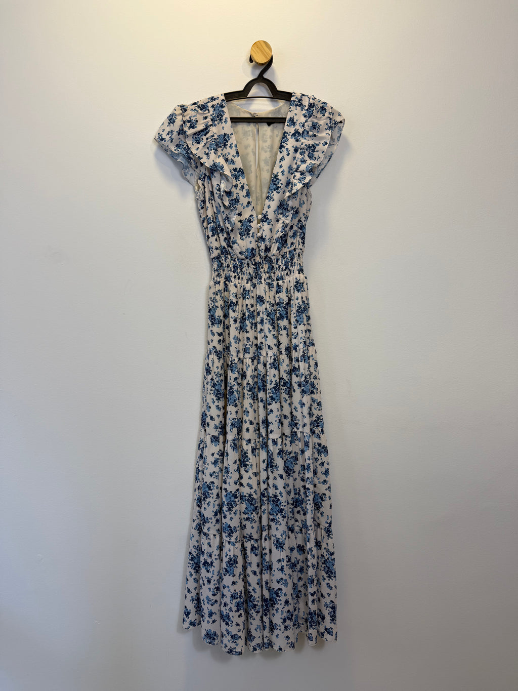 Vestido Floral Azul