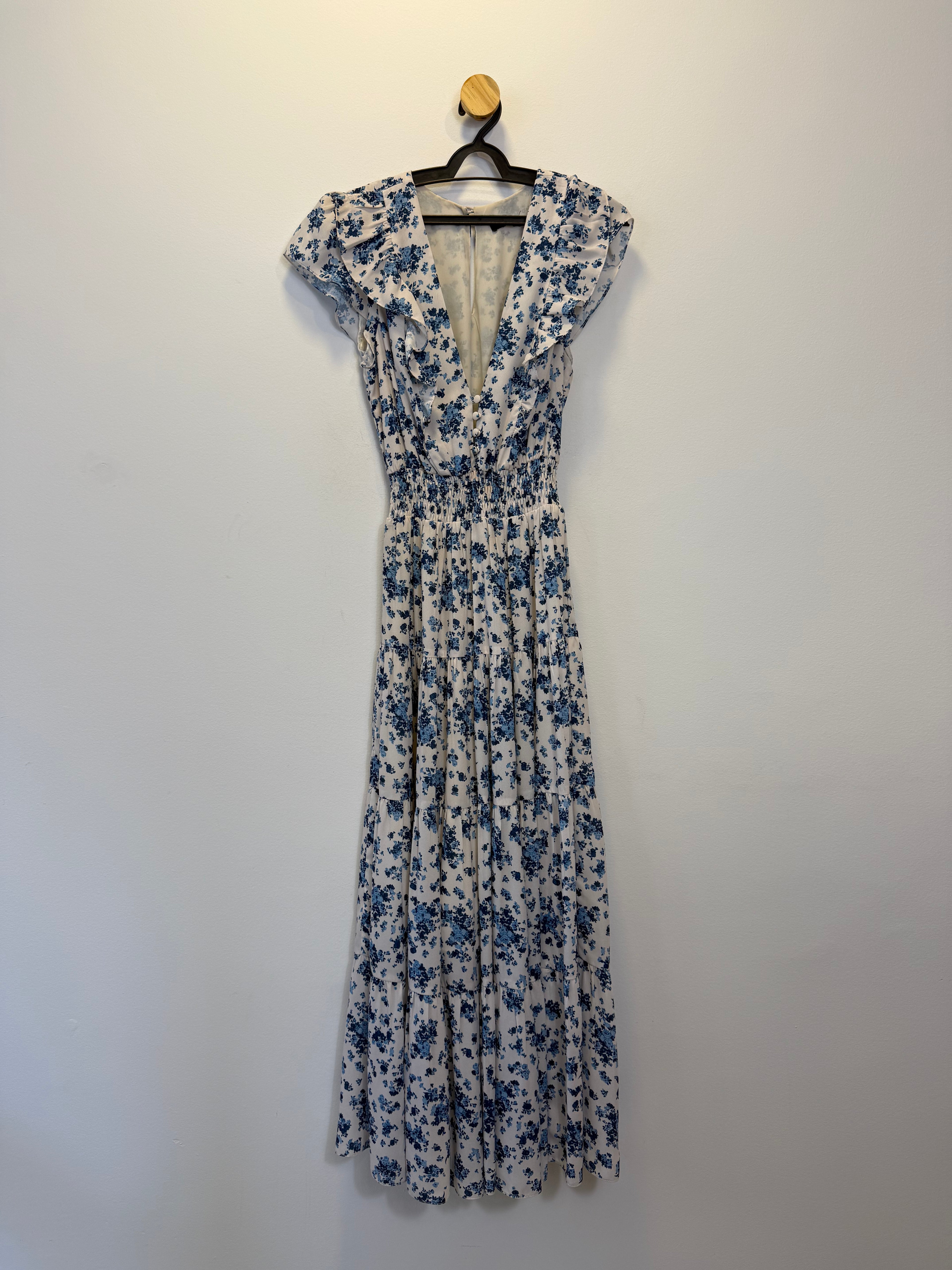 Vestido Floral Azul