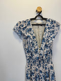 Vestido Floral Azul