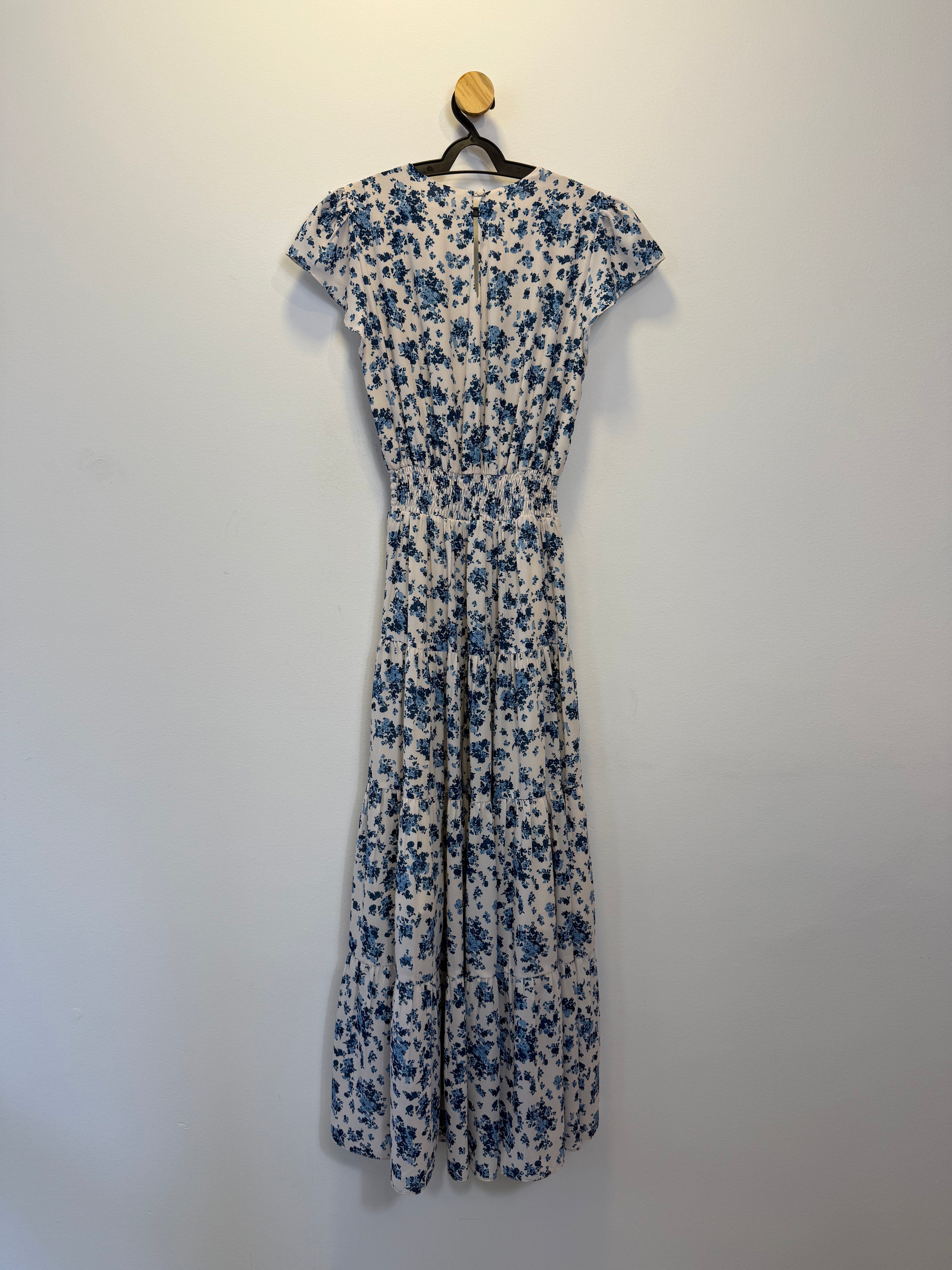 Vestido Floral Azul