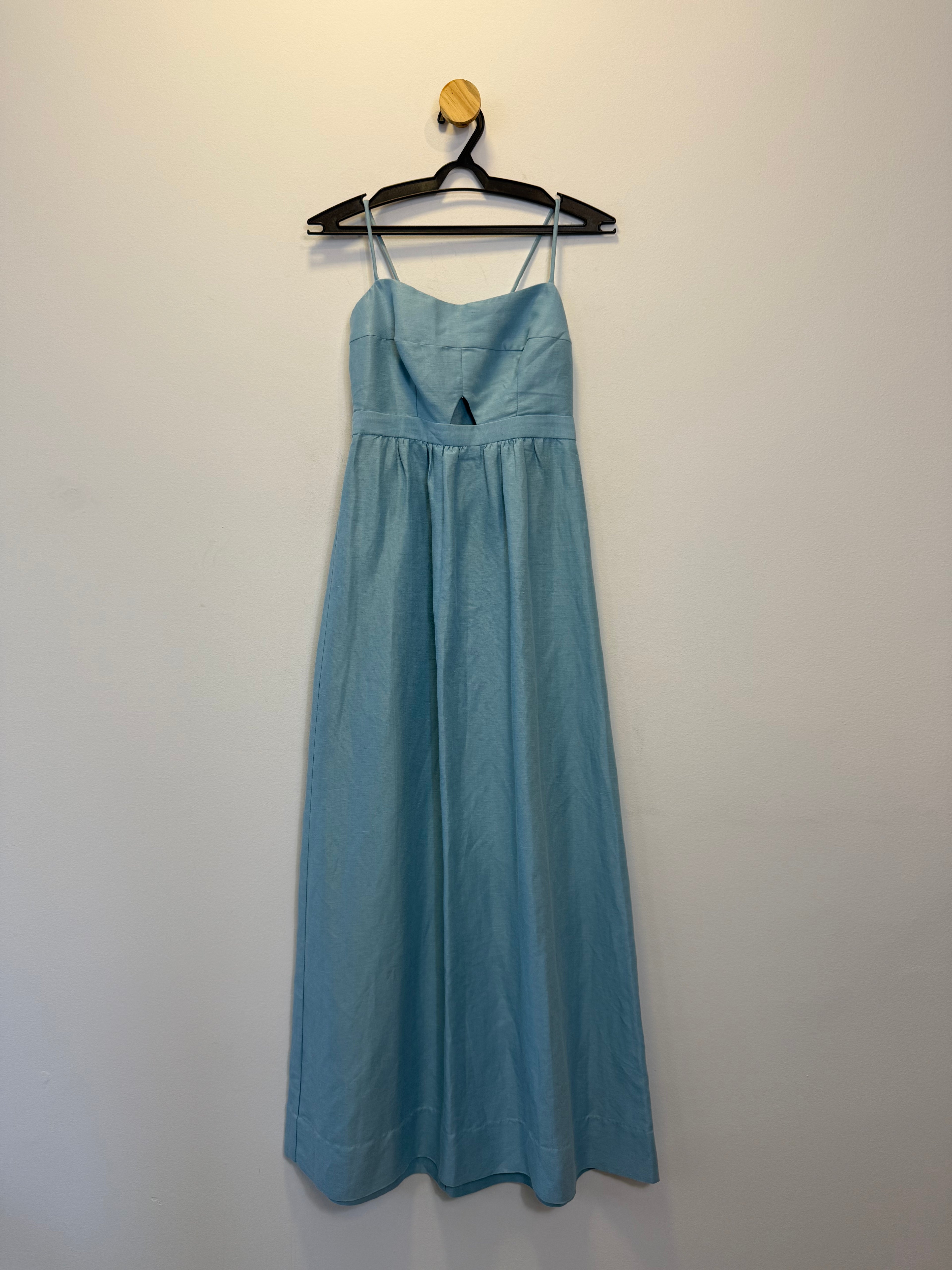 Vestido Longo Azul Celeste