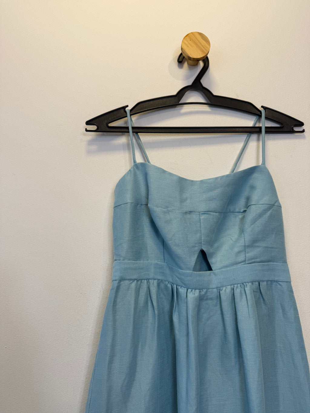 Vestido Longo Azul Celeste