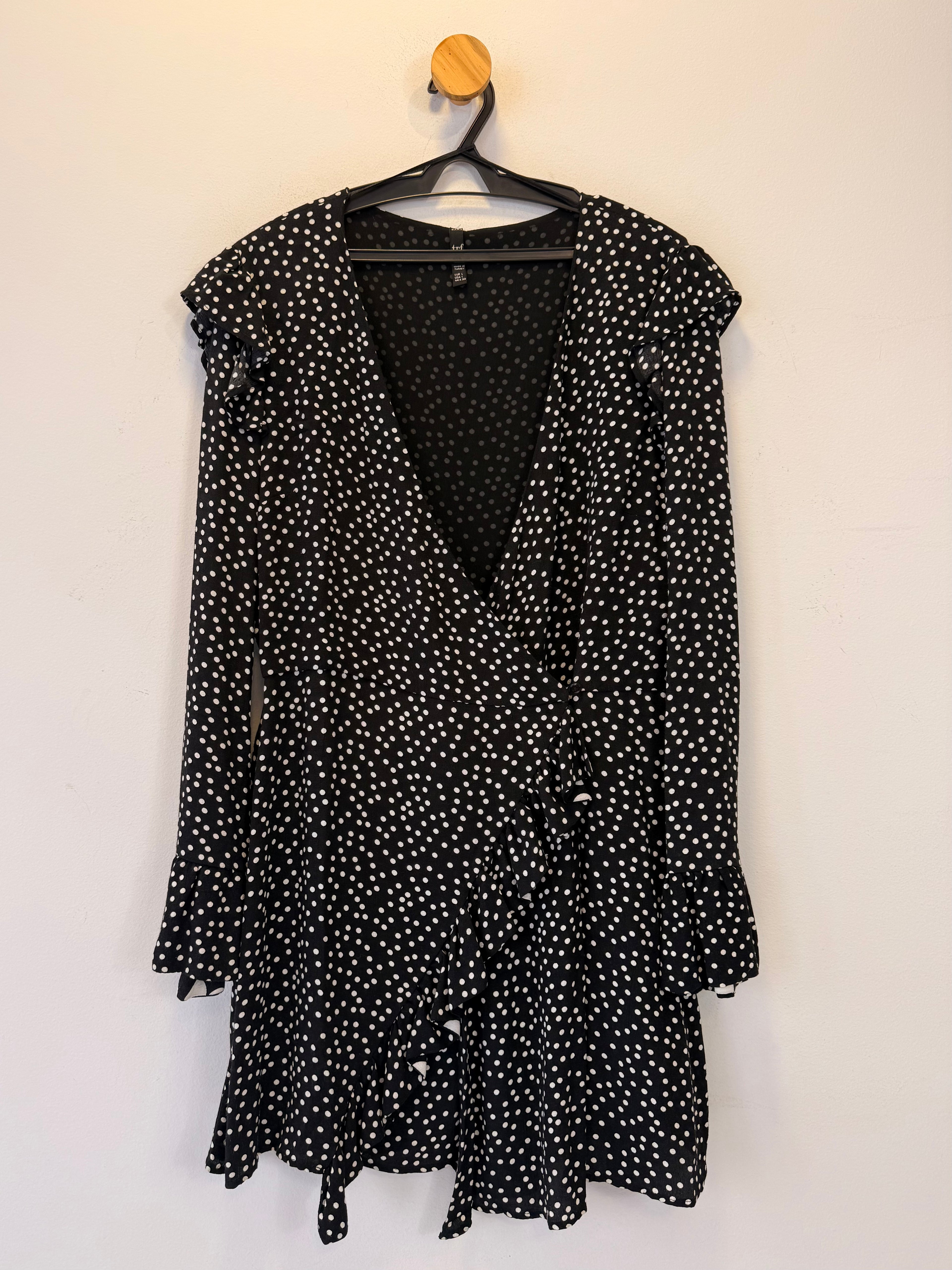 Vestido Poá Zara
