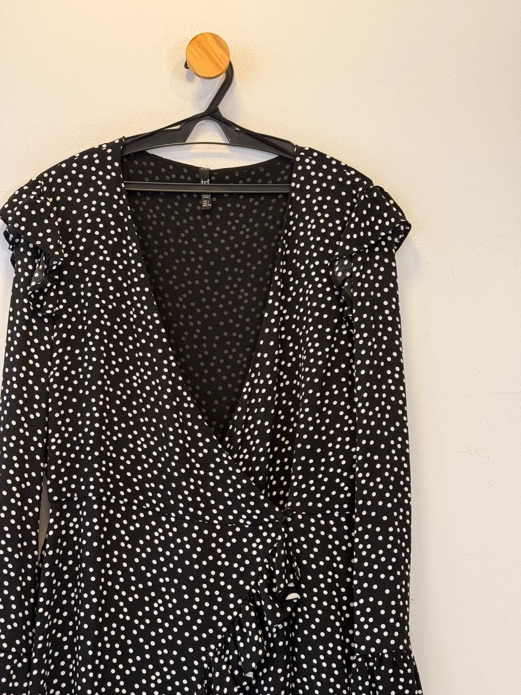 Vestido Poá Zara