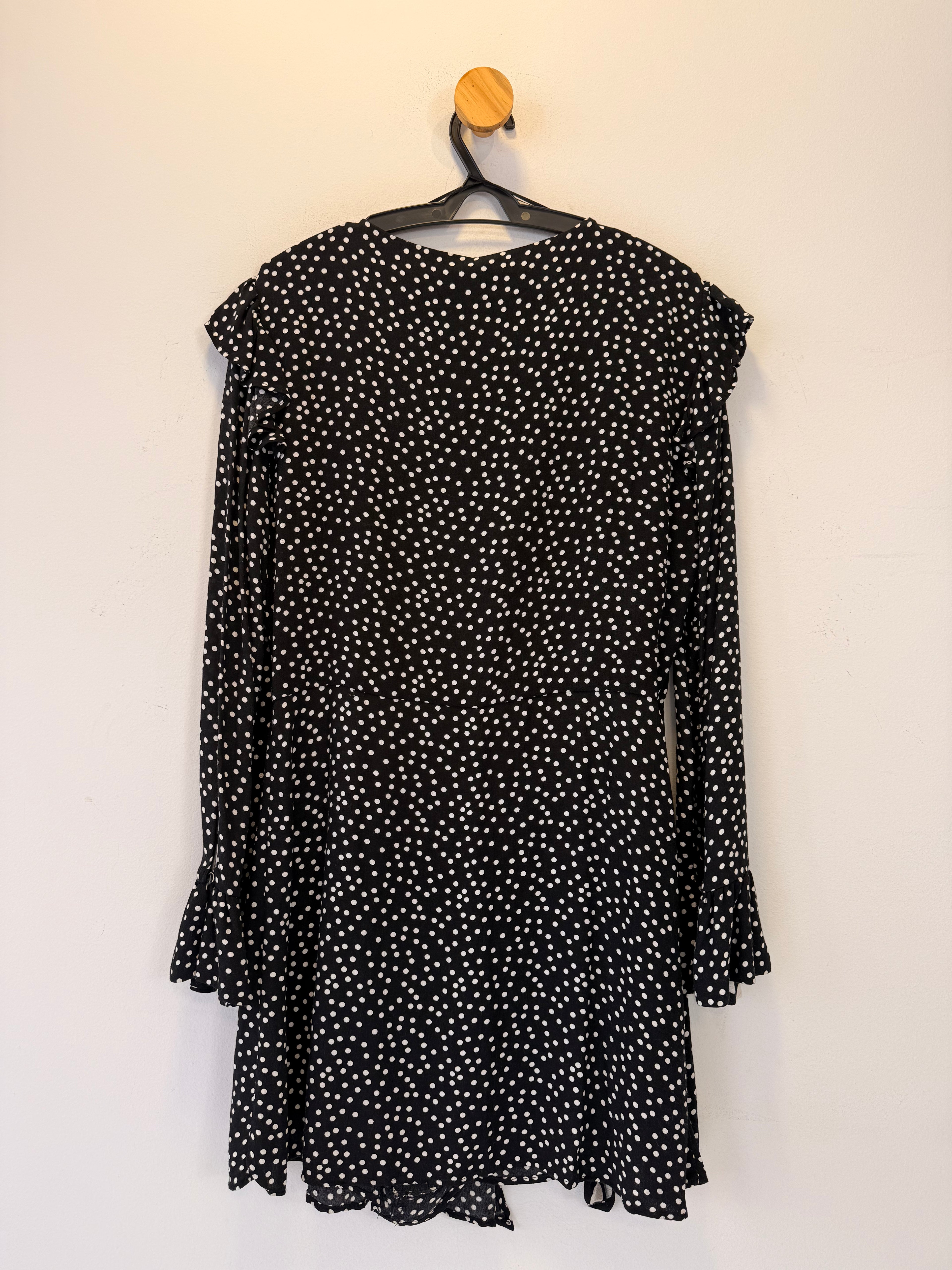 Vestido Poá Zara
