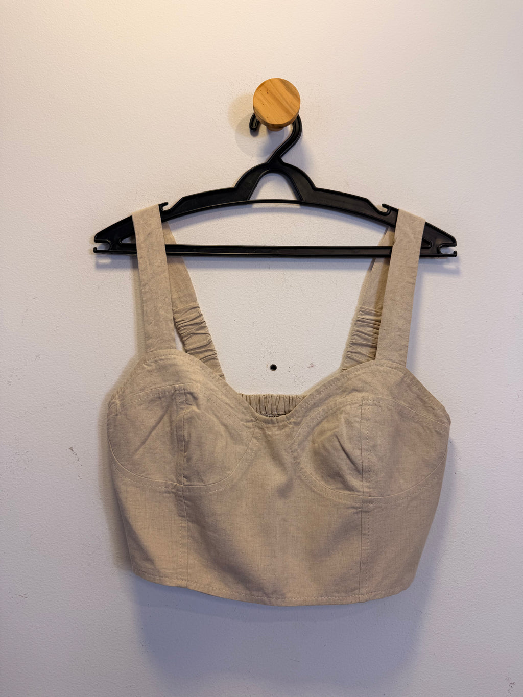Cropped Bege Shoulder