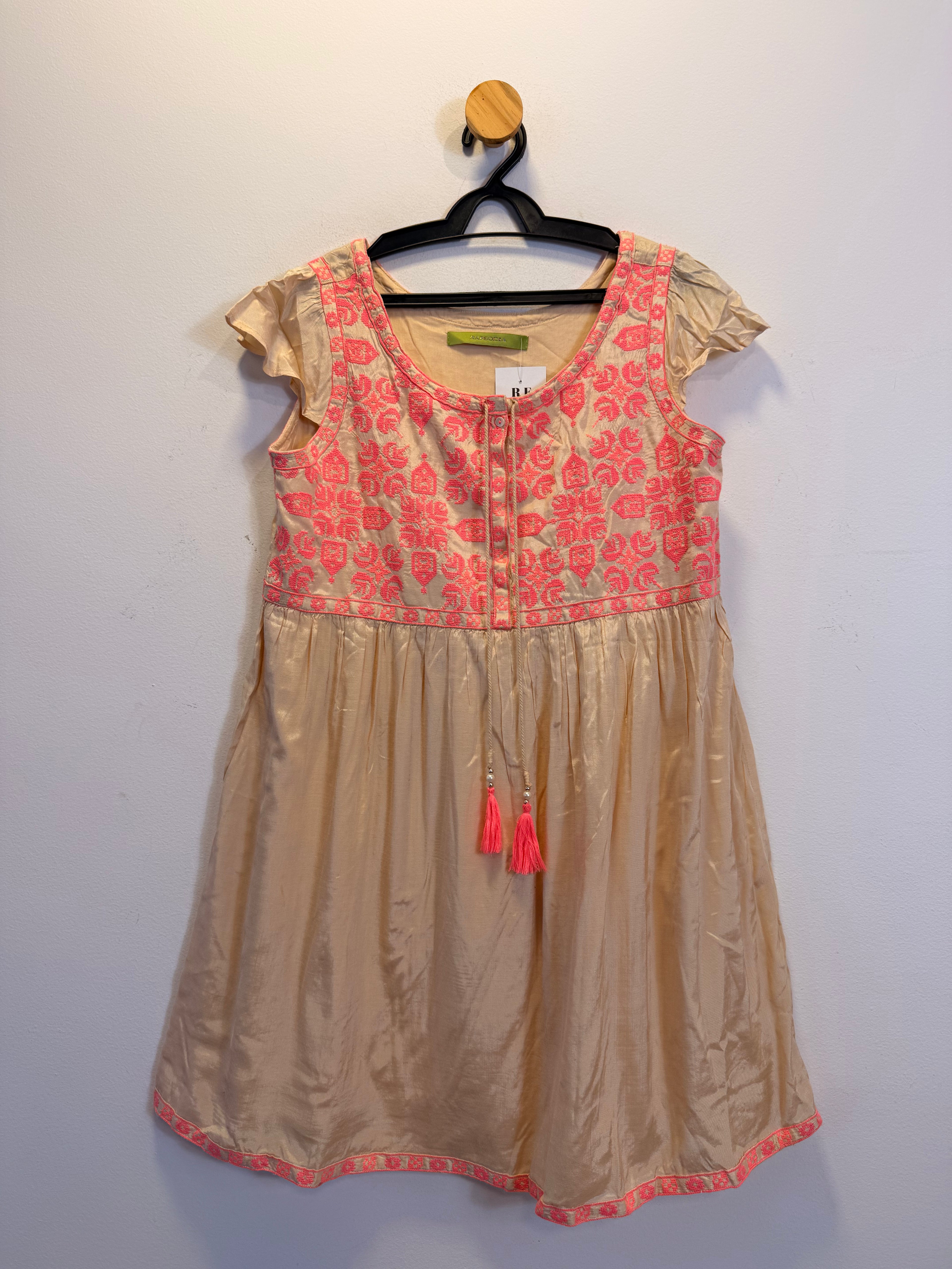 Vestido Bege Rapsodia