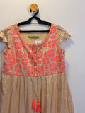 Vestido Bege Rapsodia