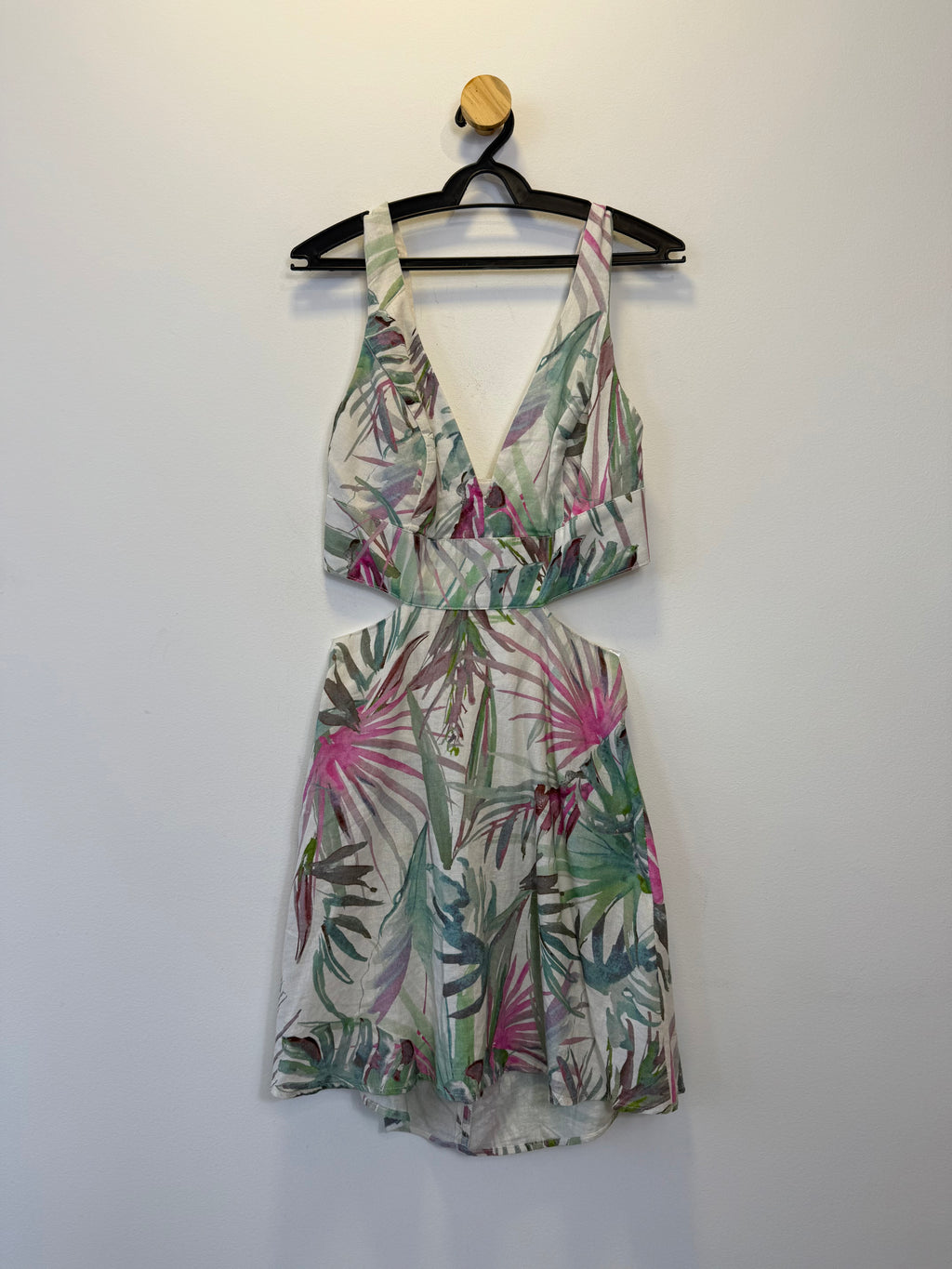 Vestido Estampa Tropical