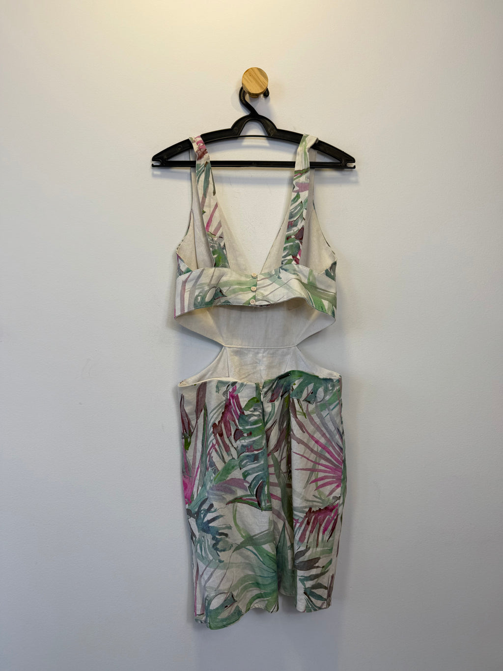 Vestido Estampa Tropical