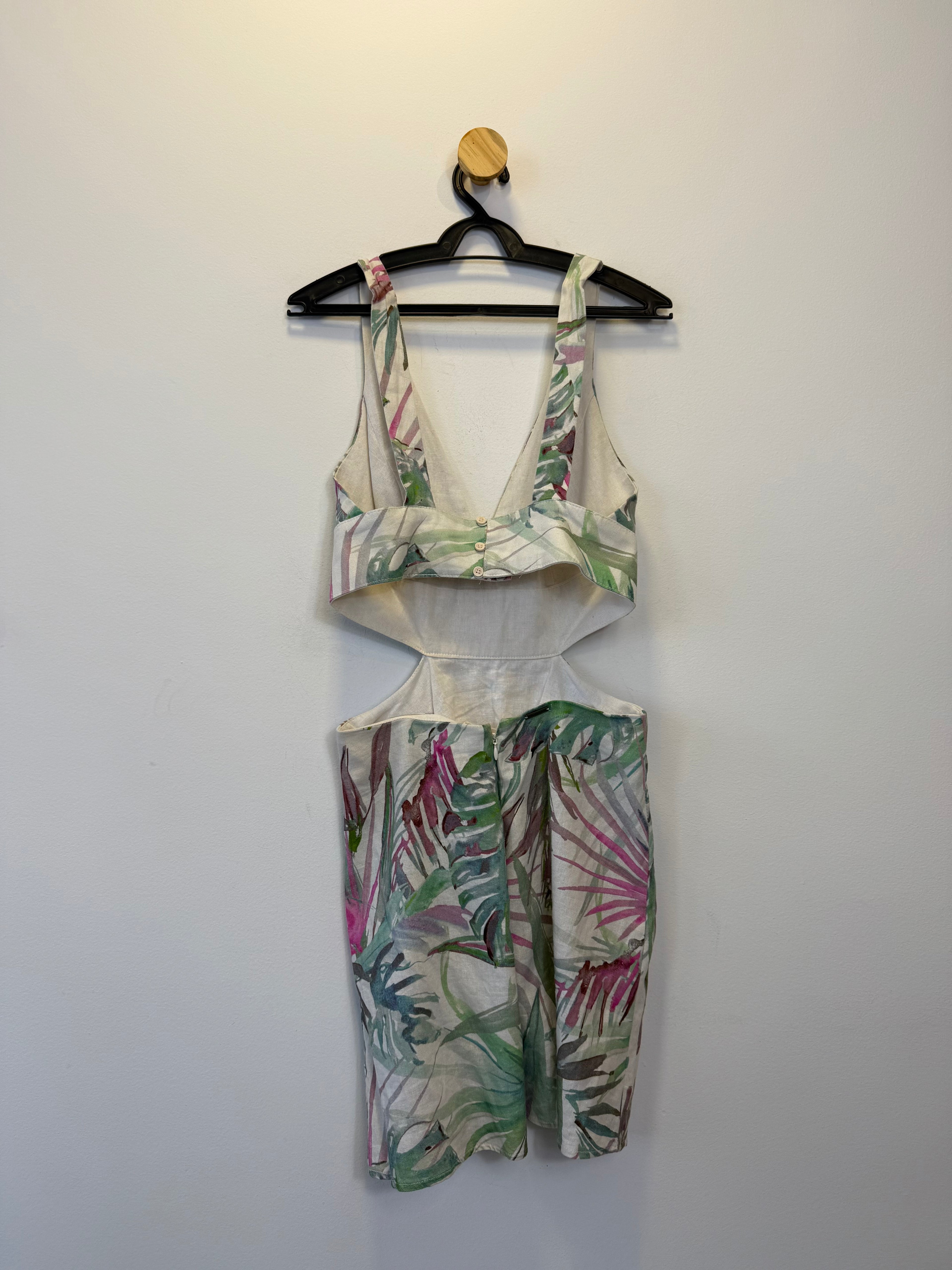Vestido Estampa Tropical