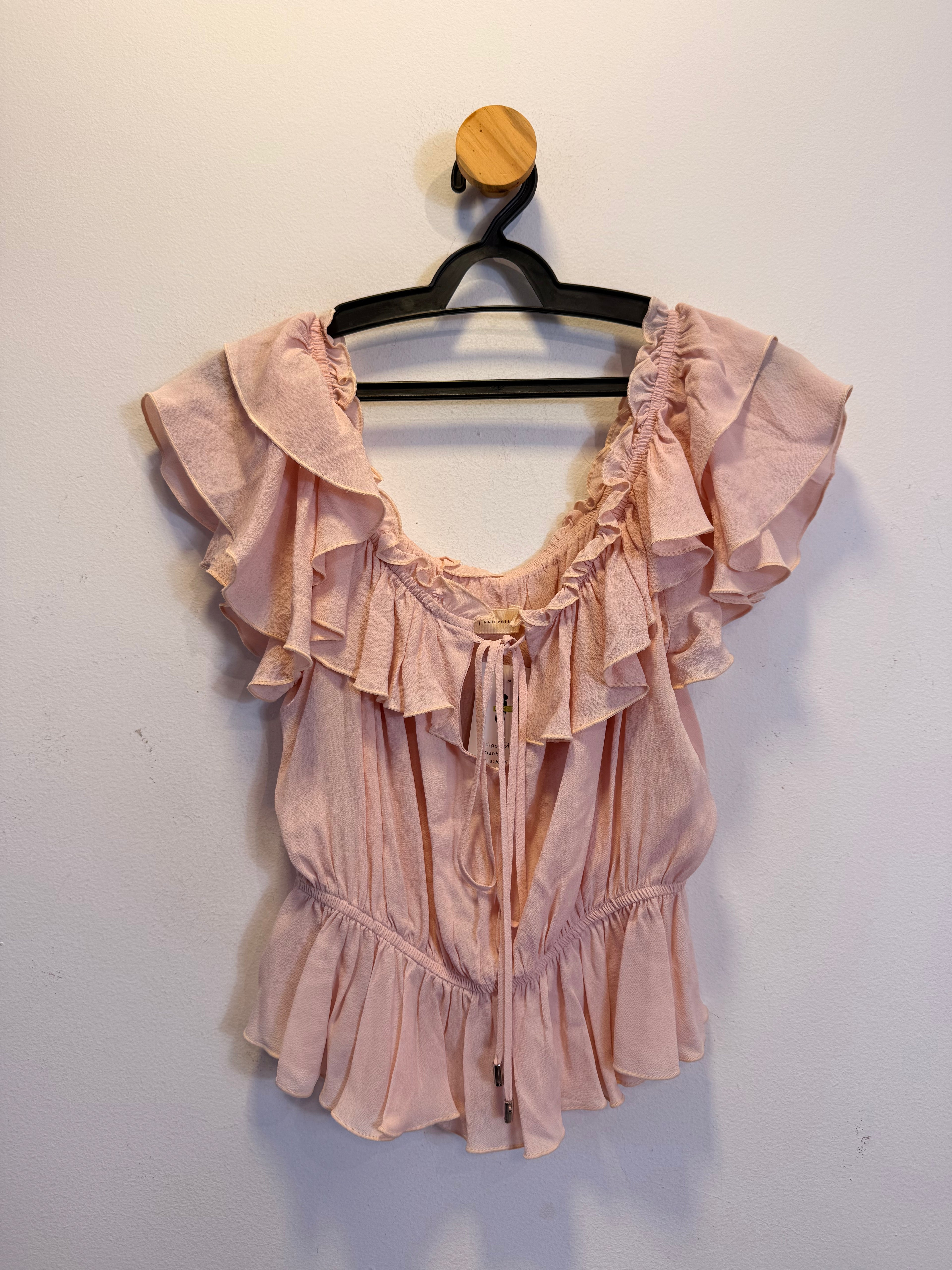 Blusa Rosa Nati Vozza