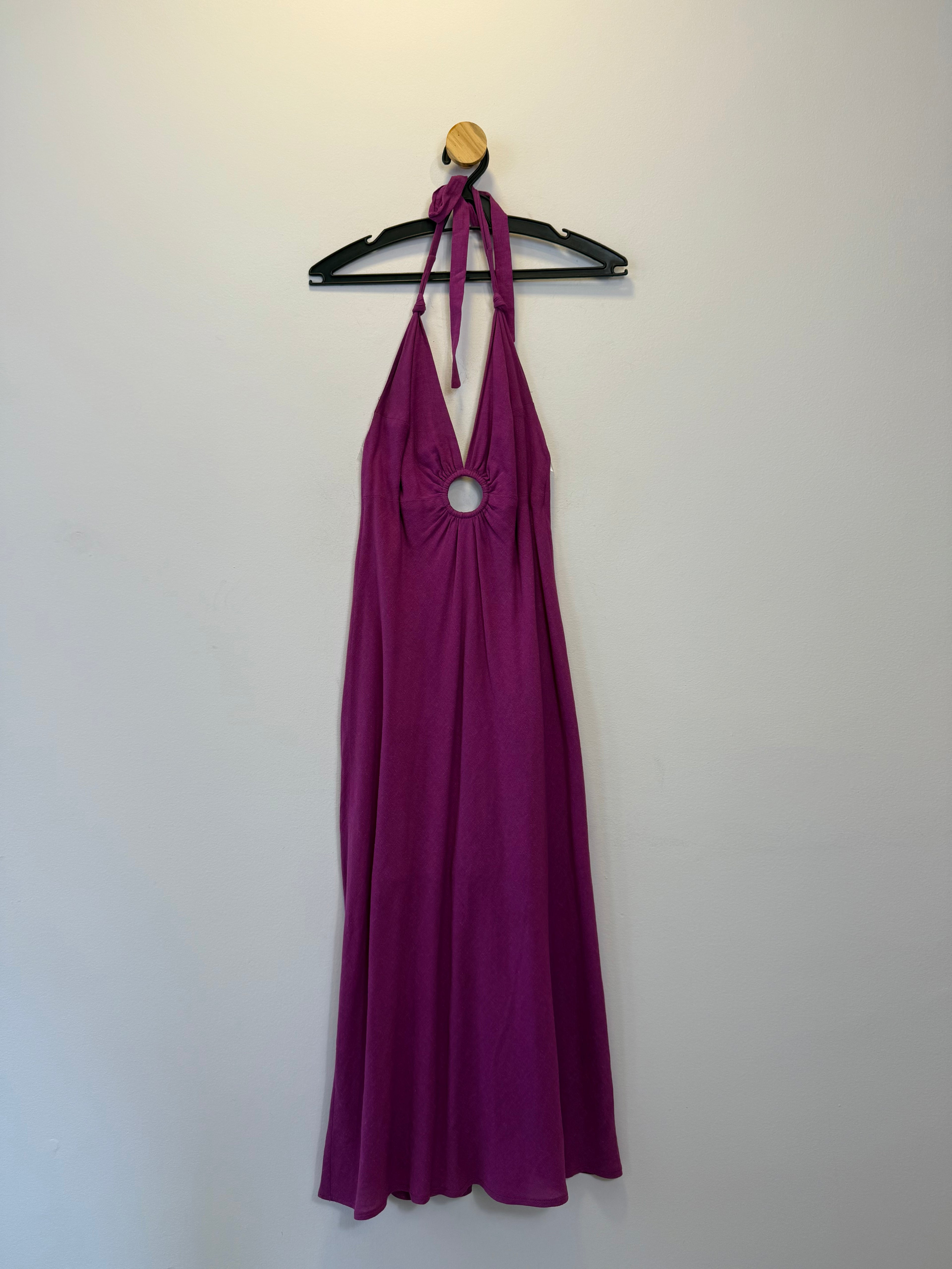 Vestido Frente Única Magenta