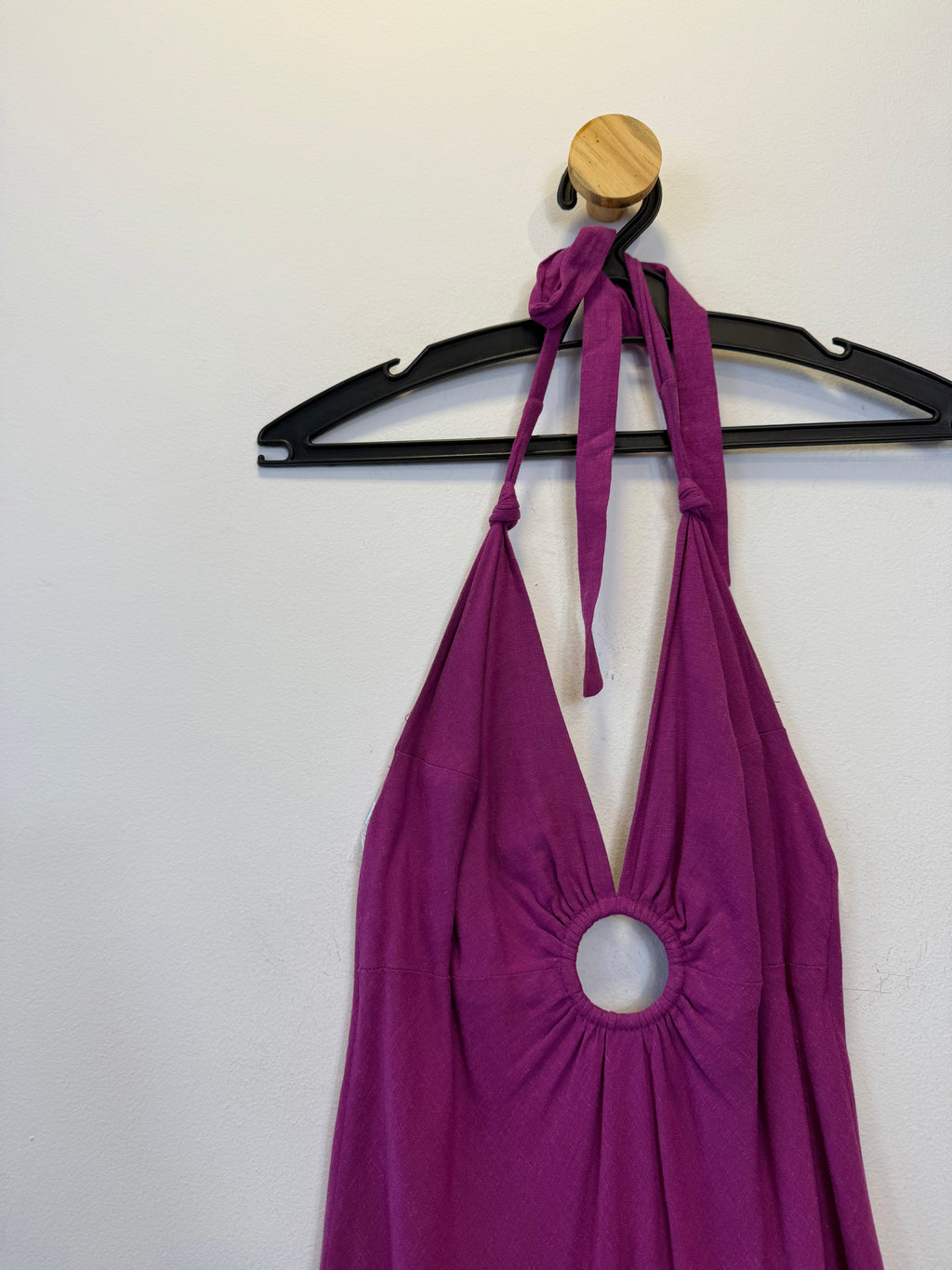 Vestido Frente Única Magenta