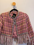 Casaco Cropped Rosa Tig