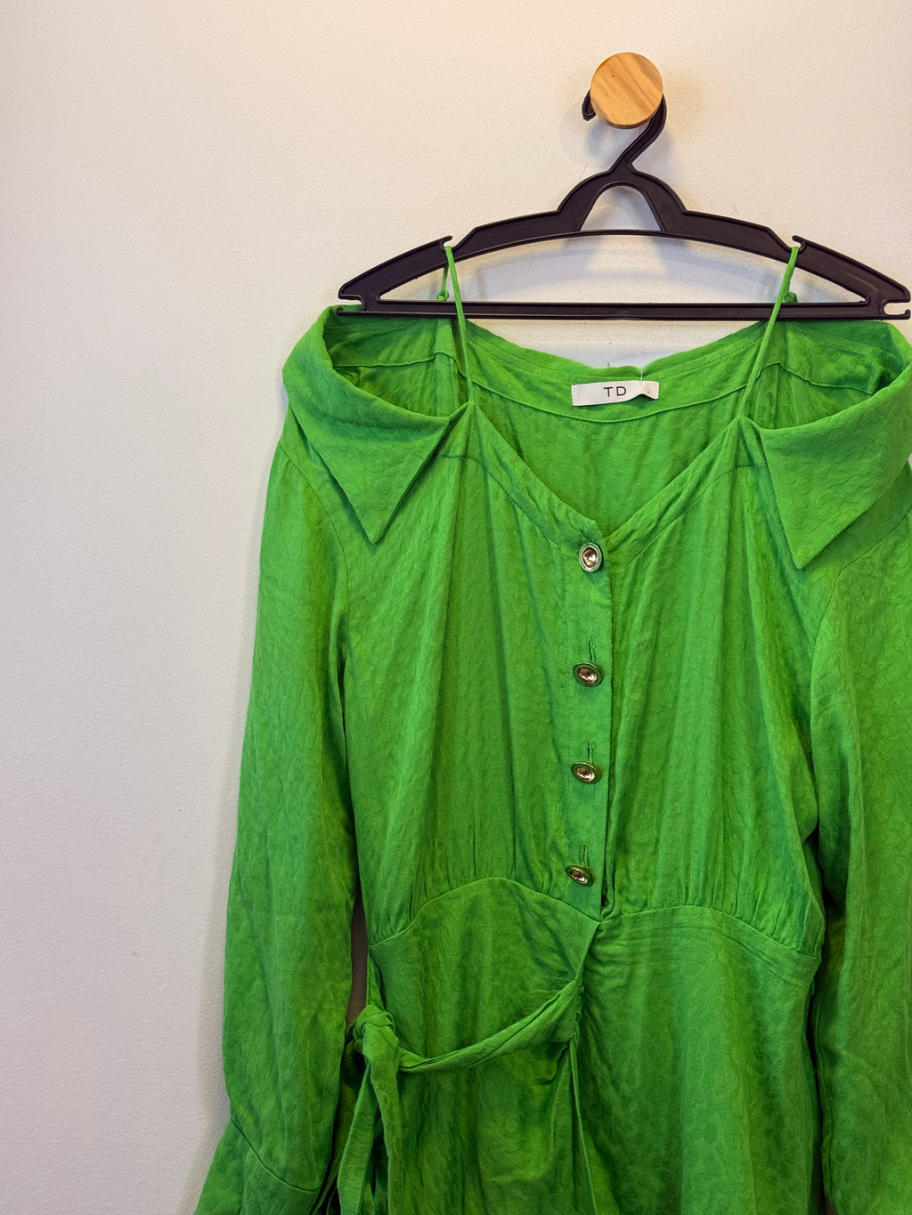 Vestido Animal Print Verde
