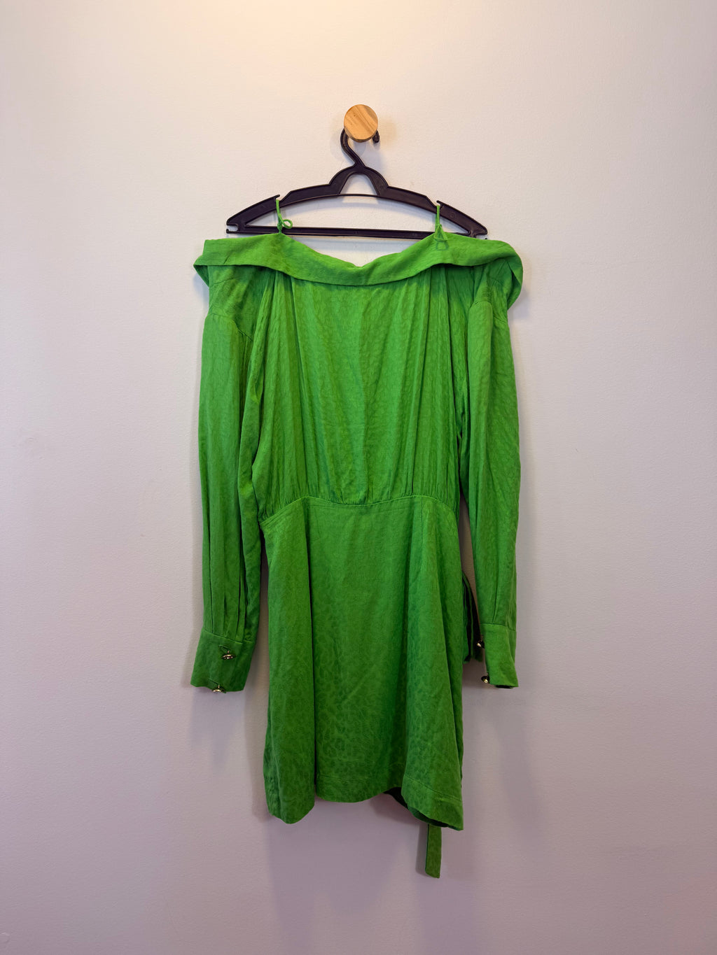 Vestido Animal Print Verde