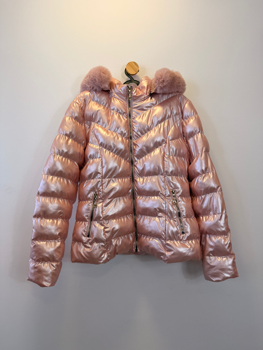 Jaqueta Puffer Rosa