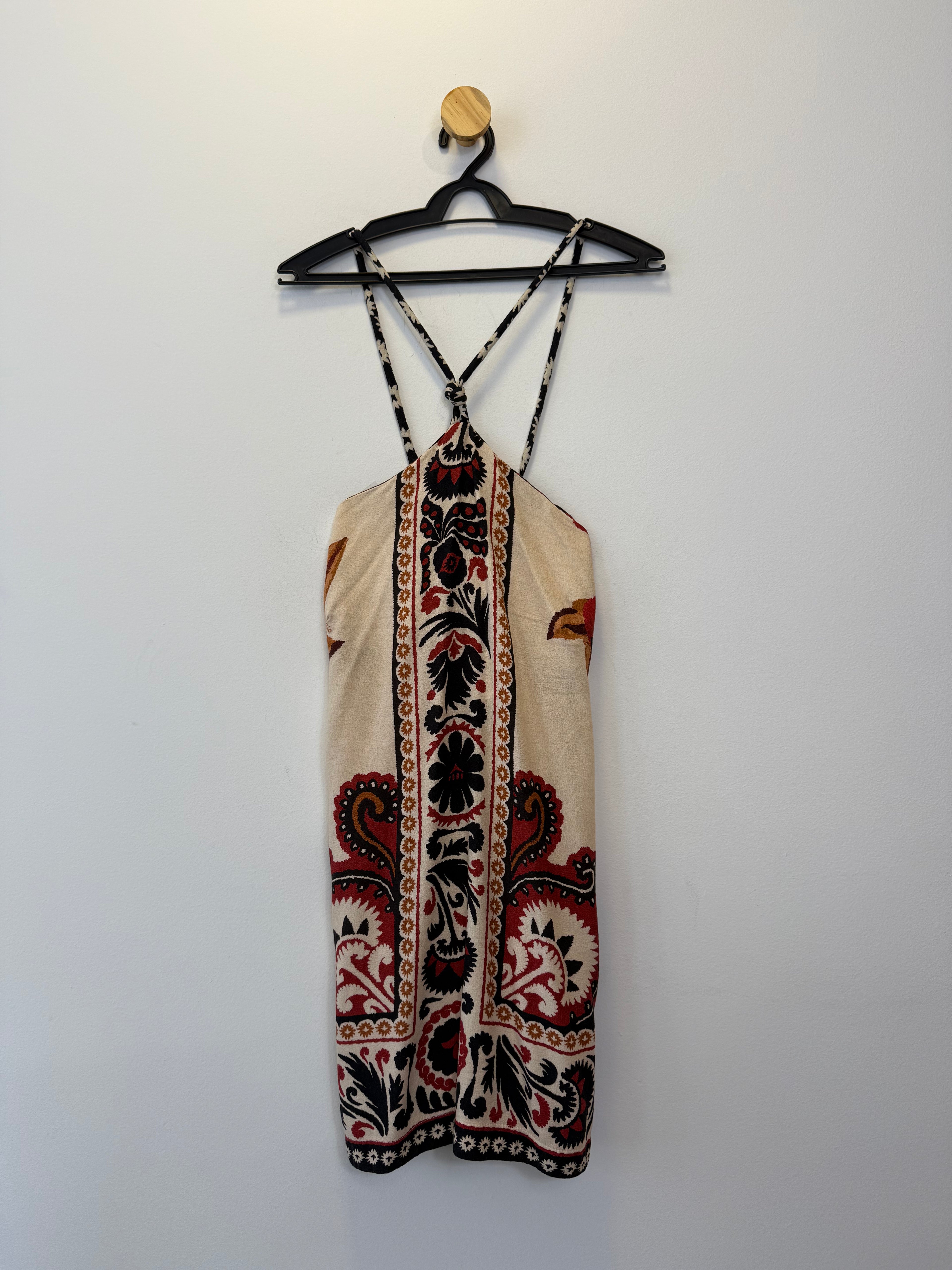 Vestido Arabescos Terrosos