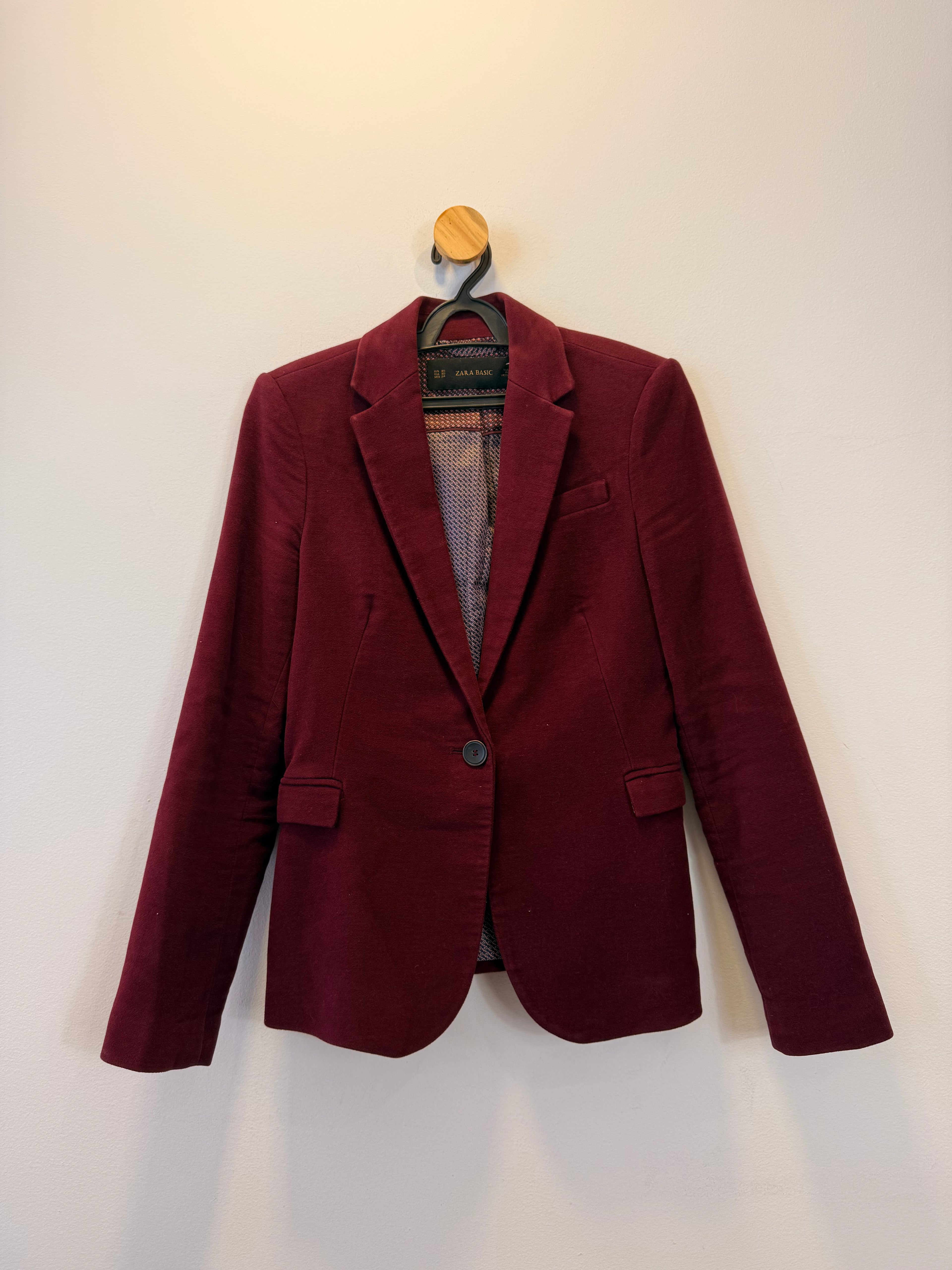 Blazer Vinho Zara